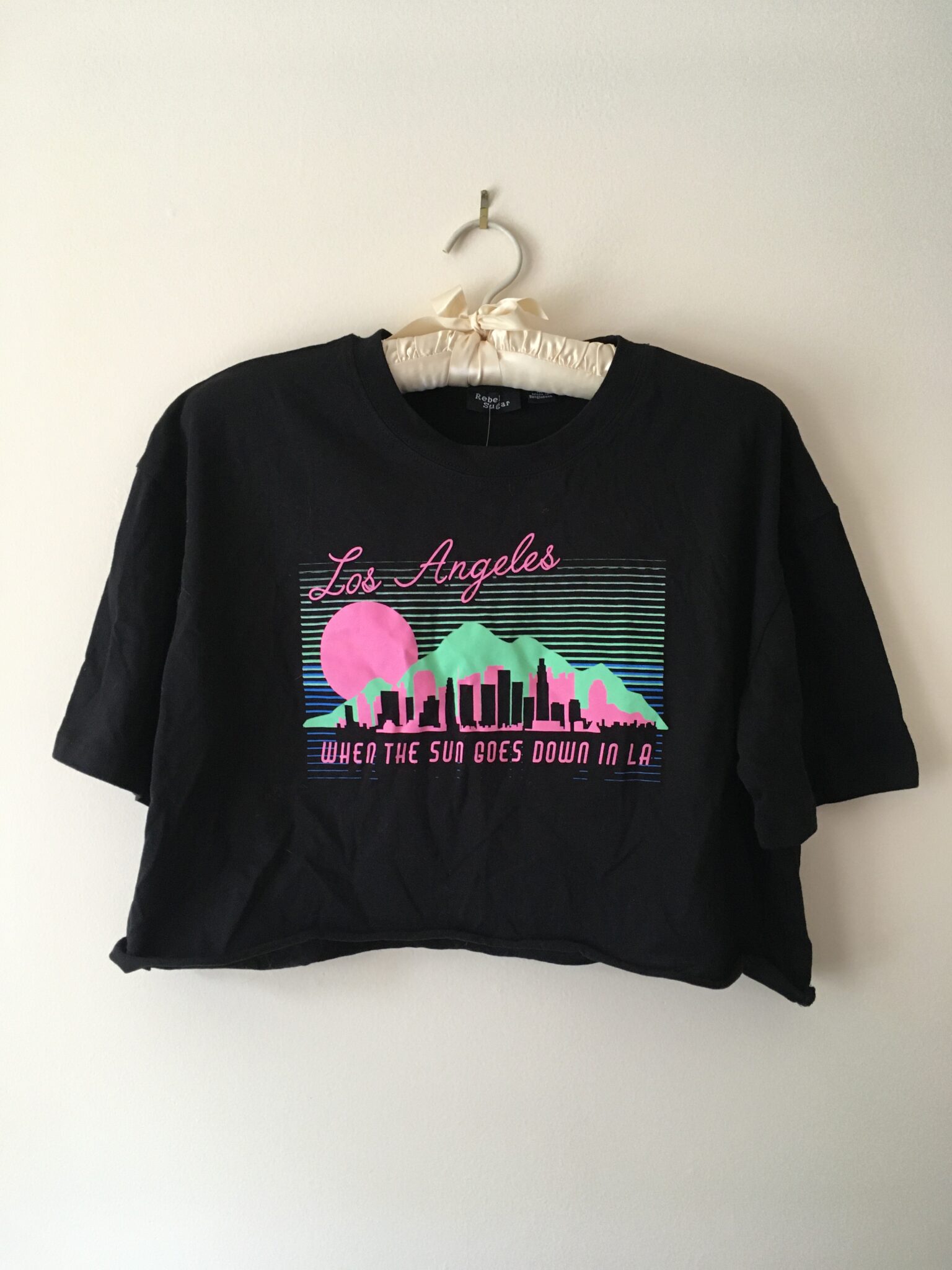 Featured image for T-shirt Los Angeles crop top