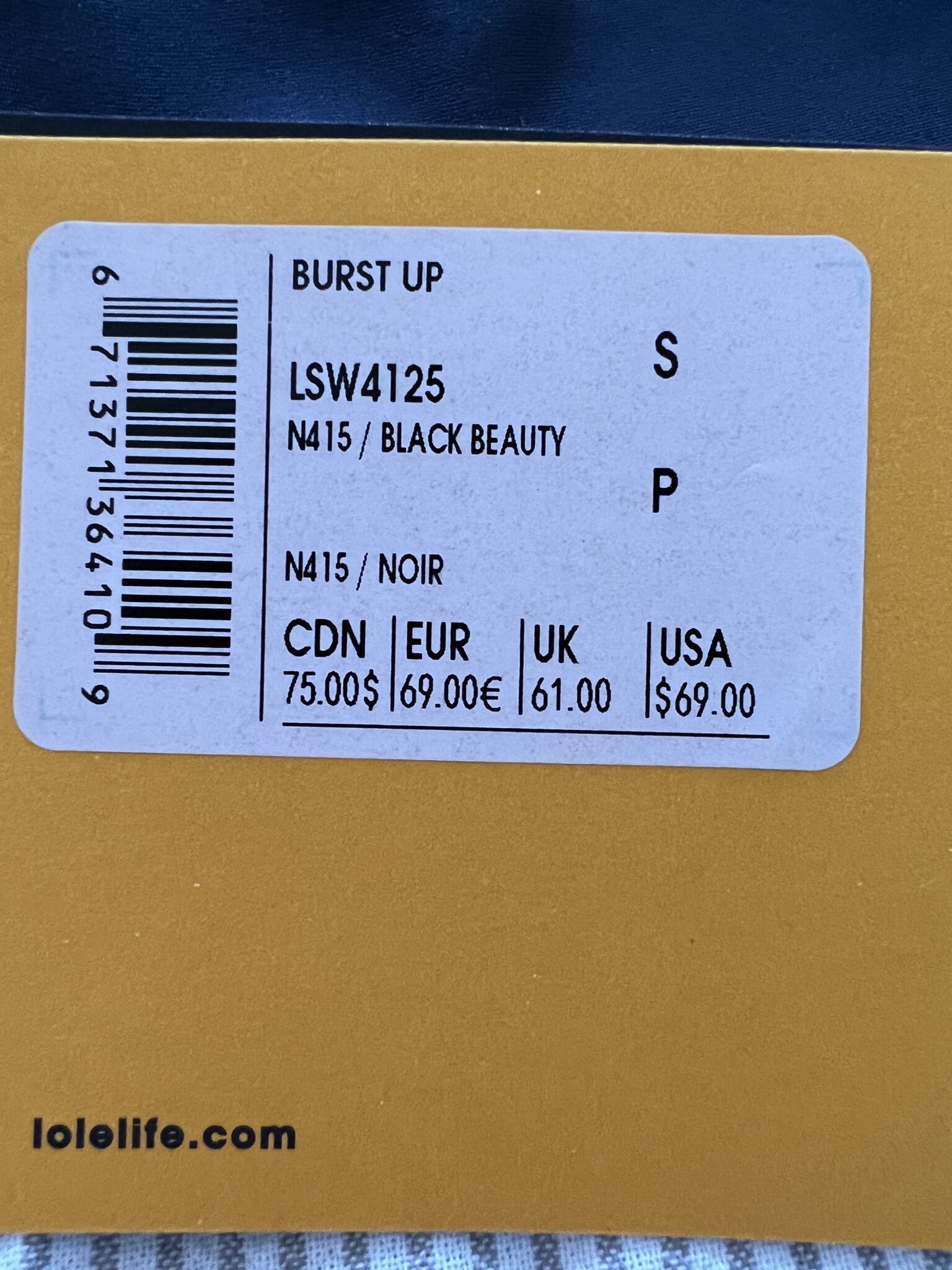 Image for Lolë camisole - new!