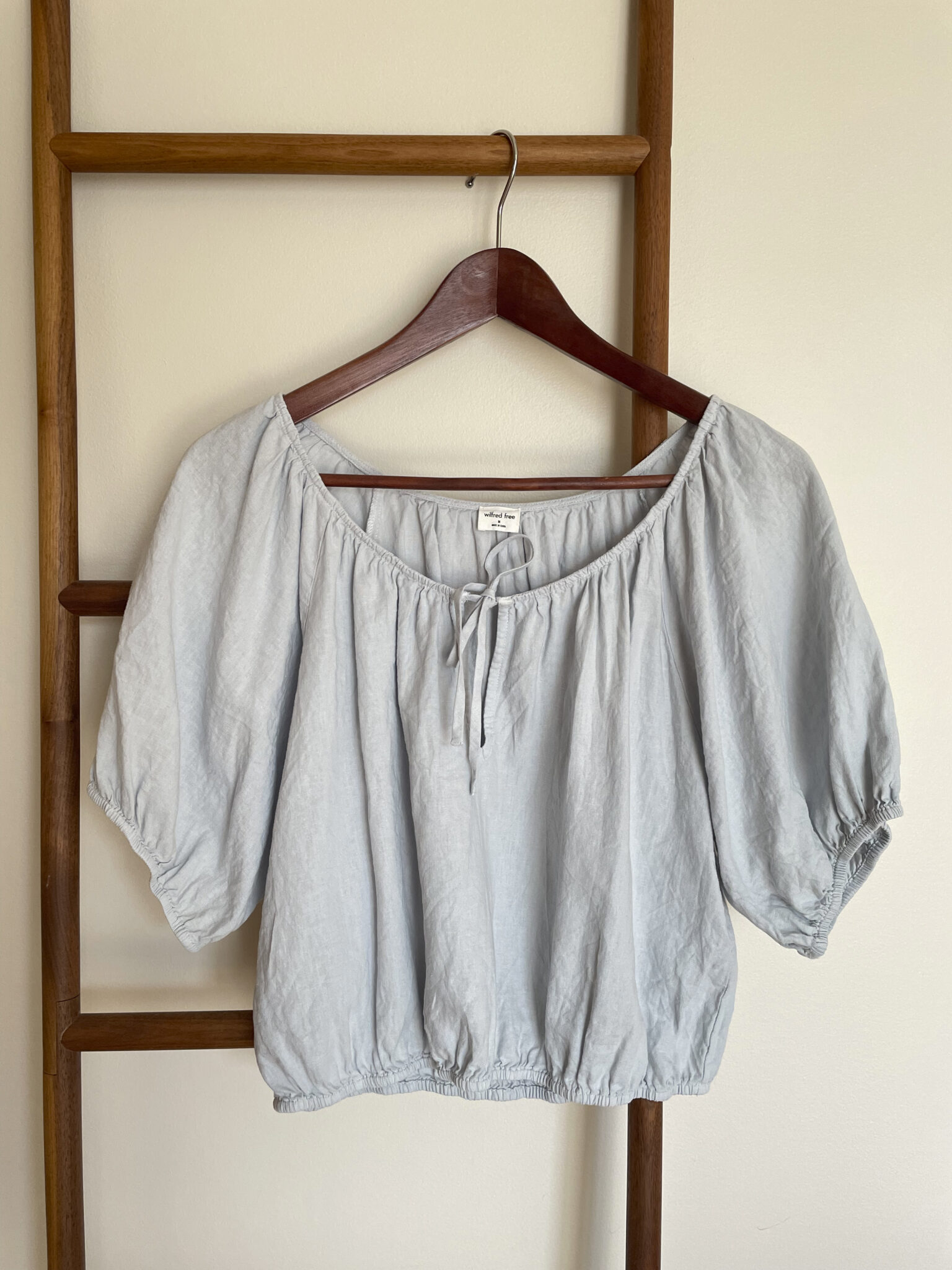 Featured image for Pretty boho linen top by Aritzia