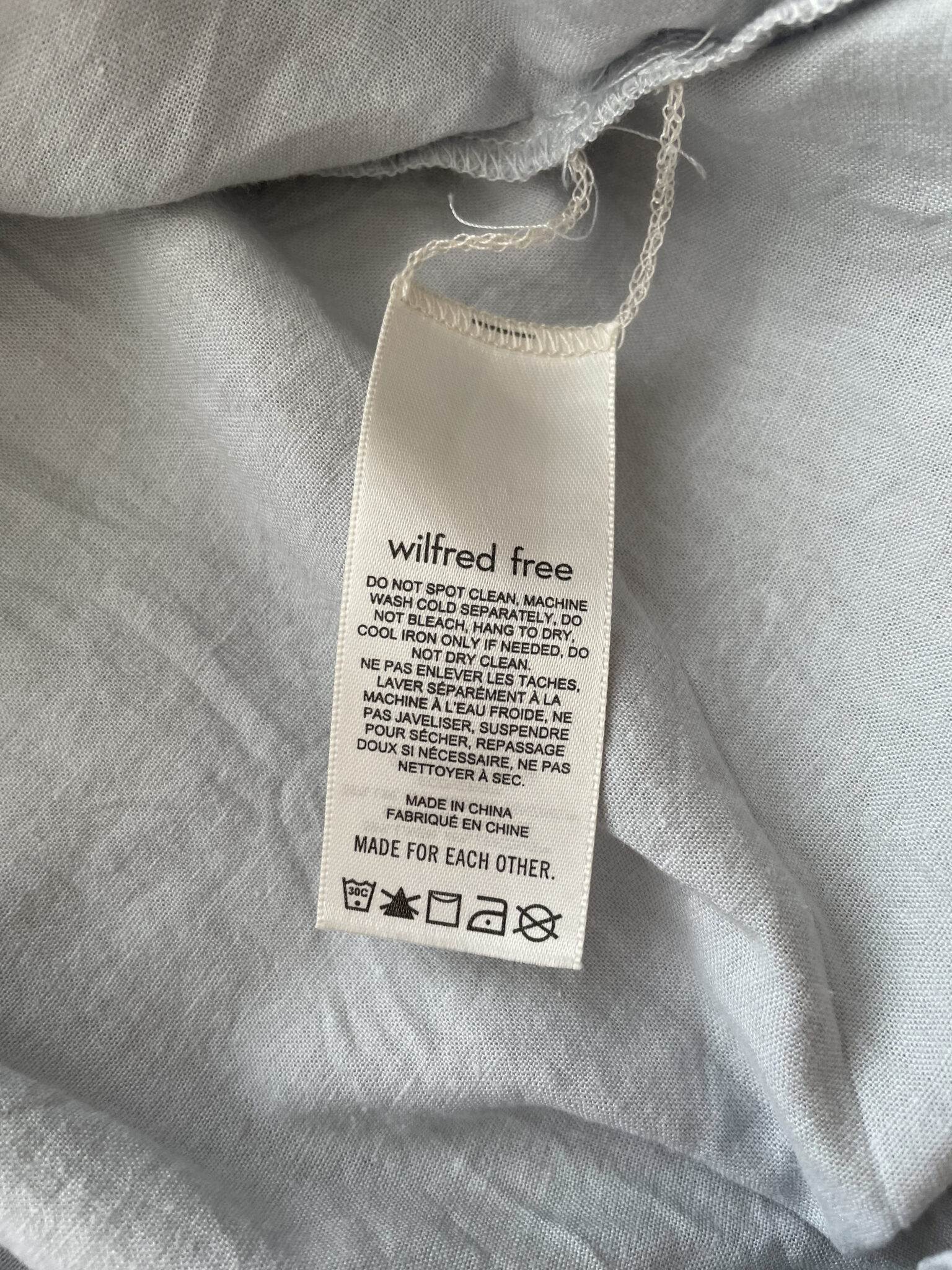 Image for Pretty boho linen top by Aritzia