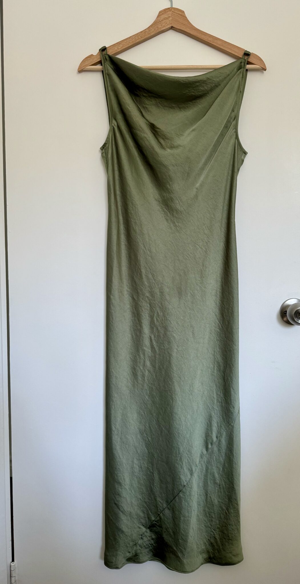 Featured image for Goddess Satin Dress