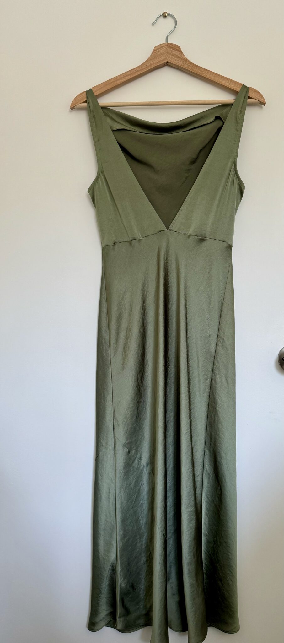 Image for Goddess Satin Dress