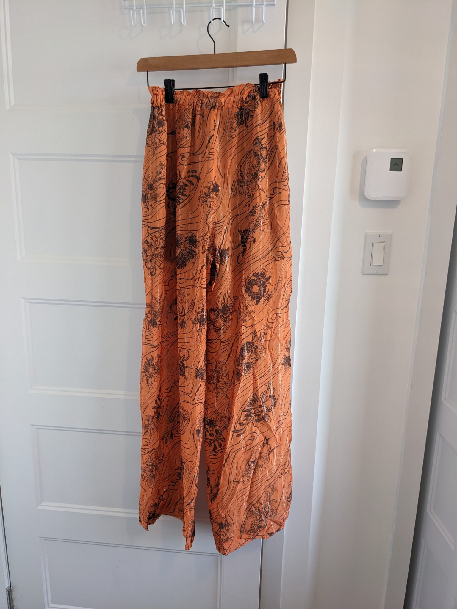 Image for Sabina Musayev/Pantalons en soie Sz XS
