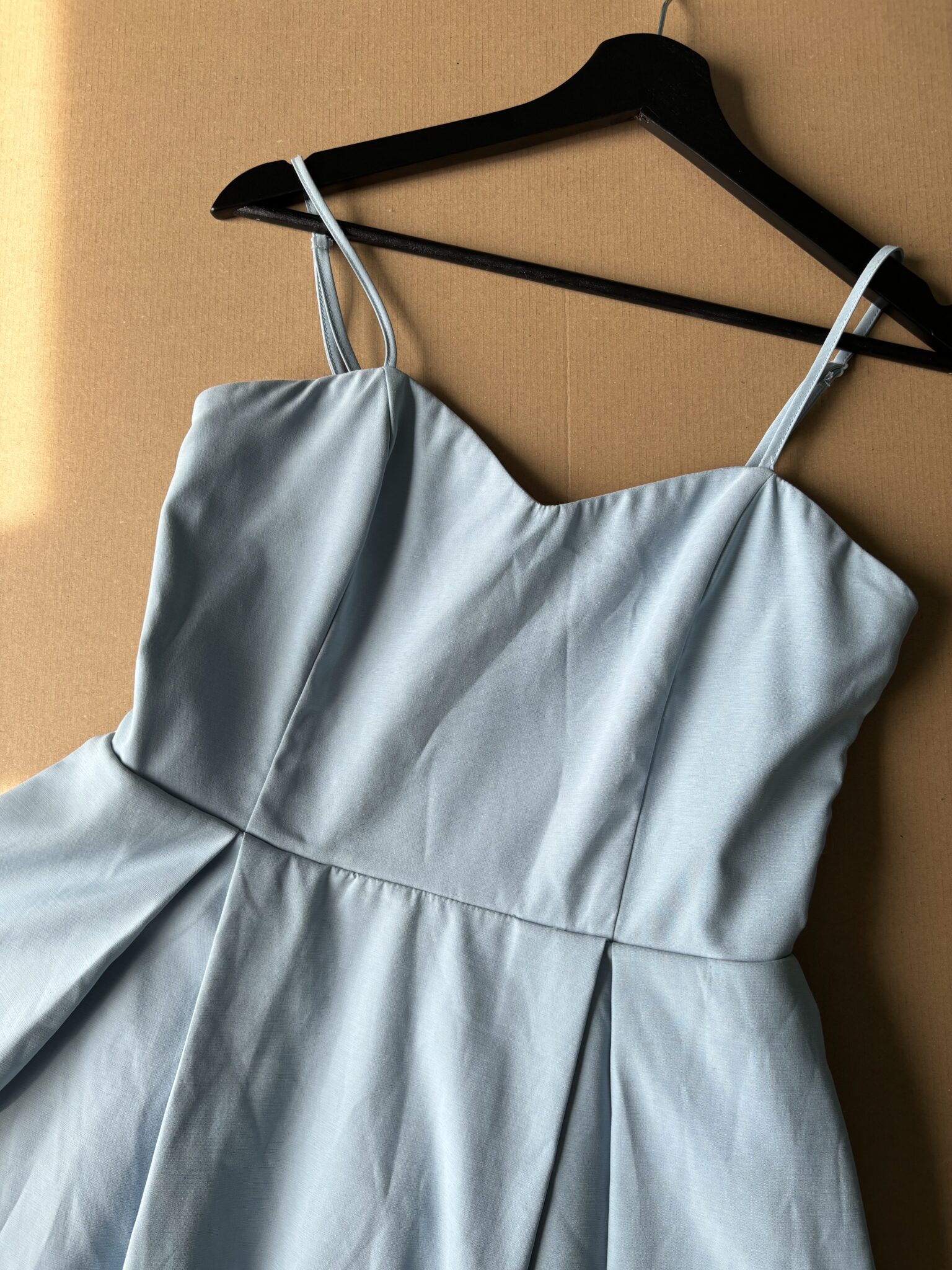 Featured image for Blue strapless midi dress - 1861