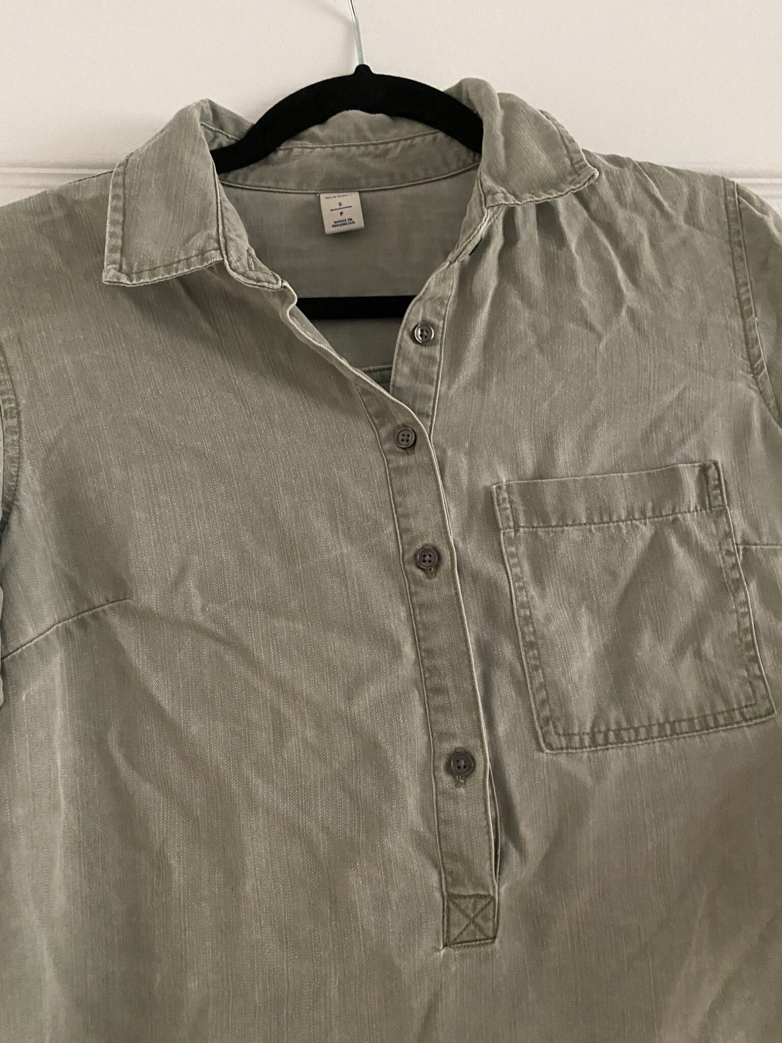 Image for Robe jeans vert Old Navy