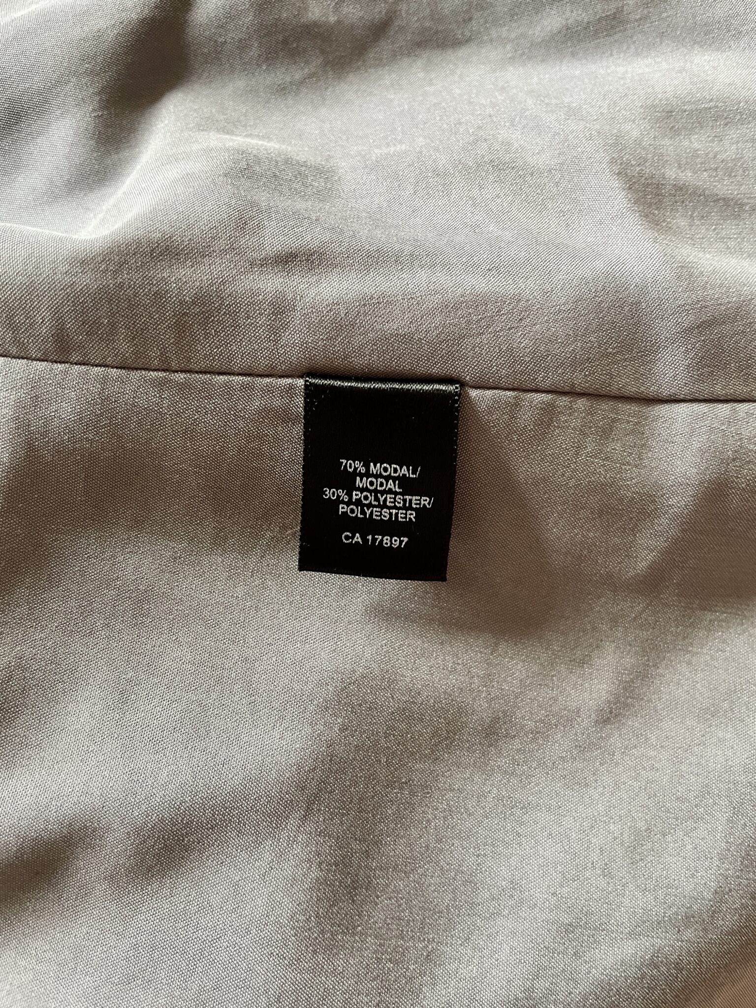 Image for Tunique grise longue Banana Republic