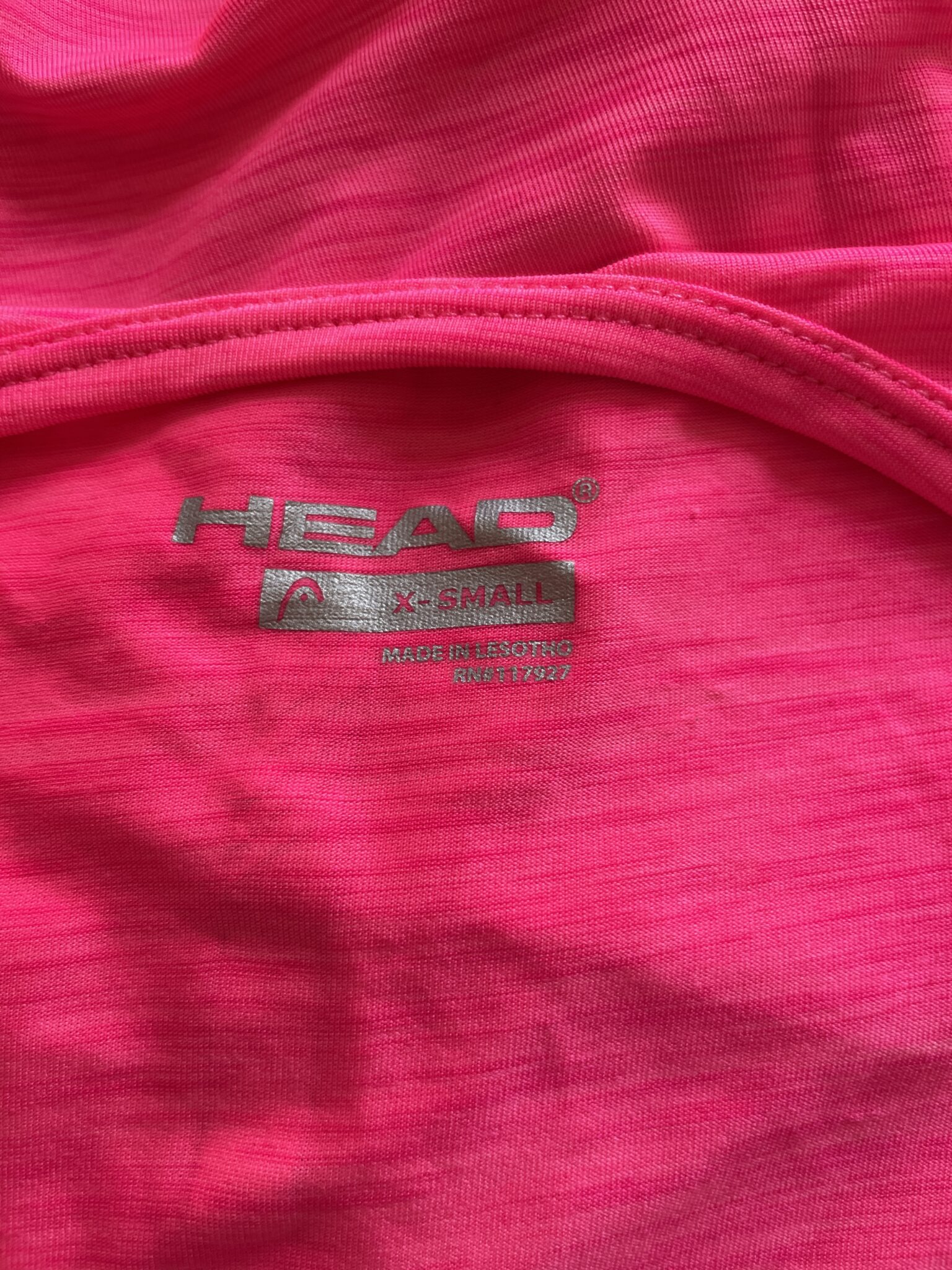 Image for Haut sport rose fluo