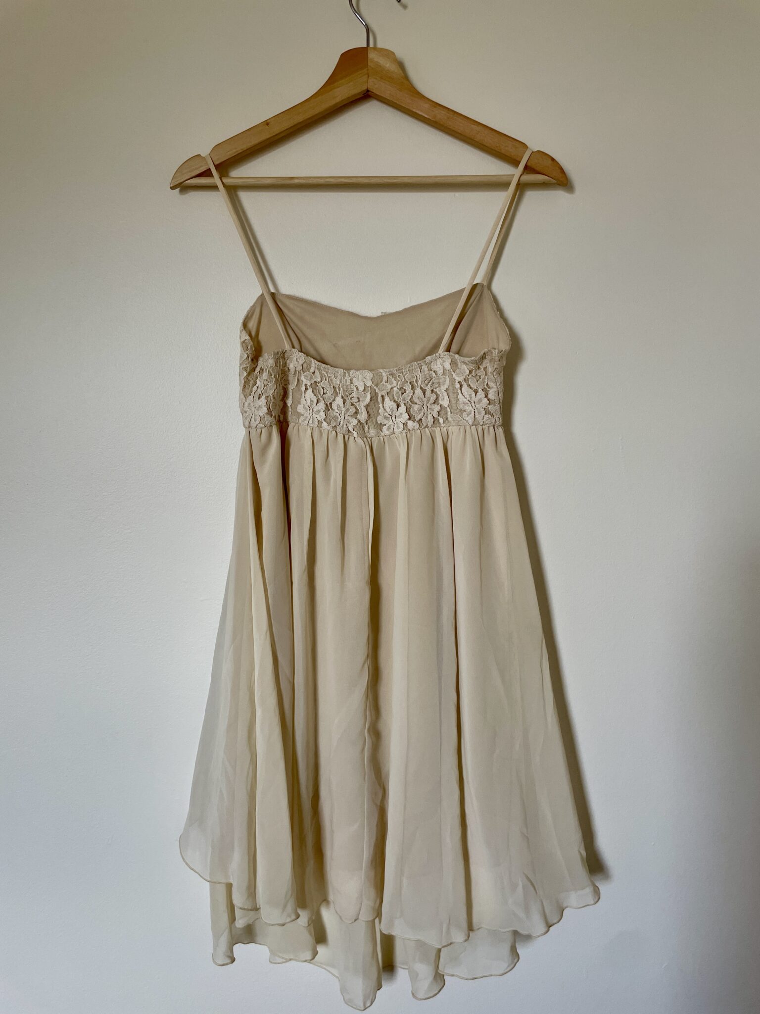 Image for Robe babydoll beige doux