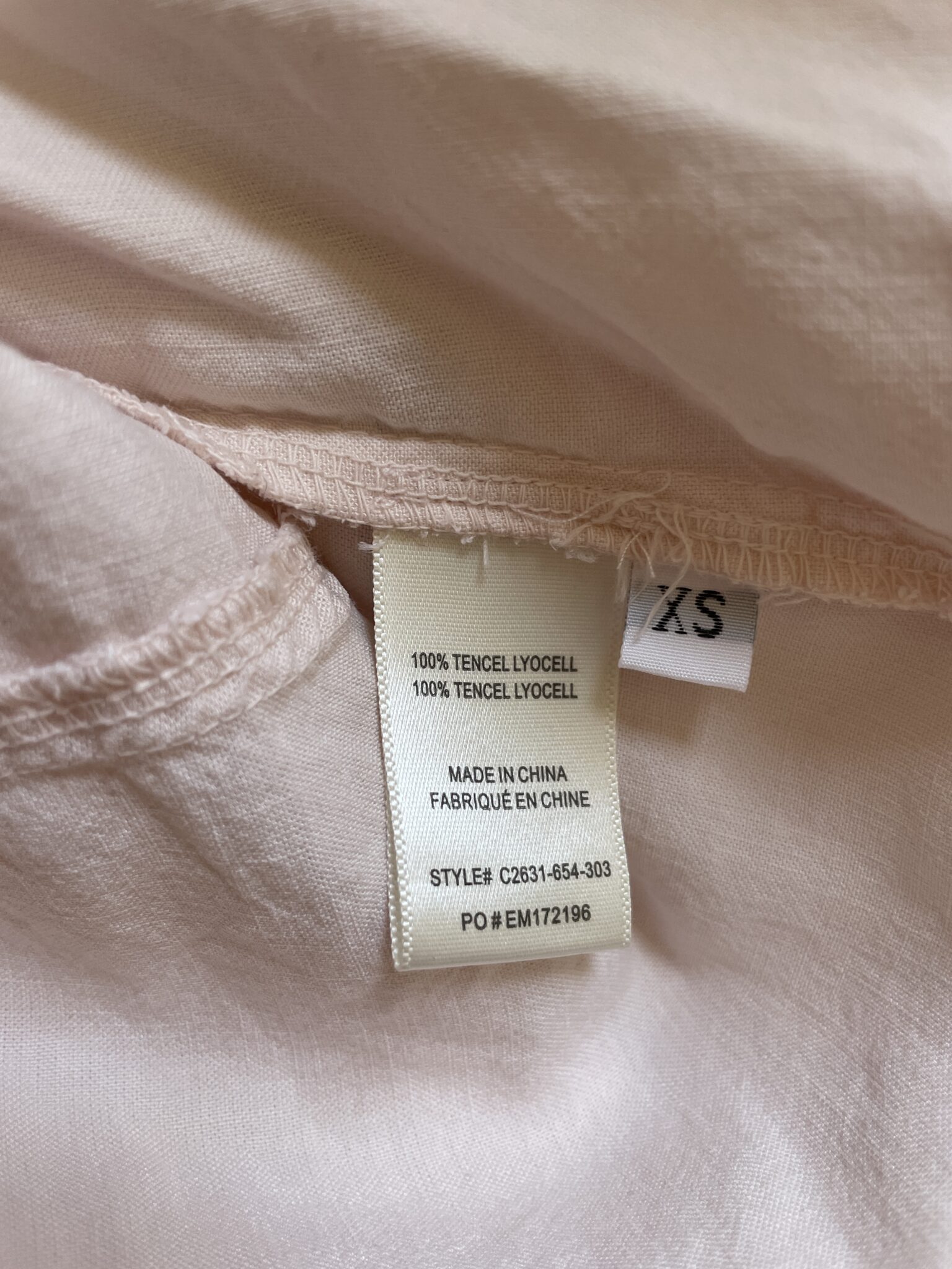 Image for Chemise décontractée rose clair