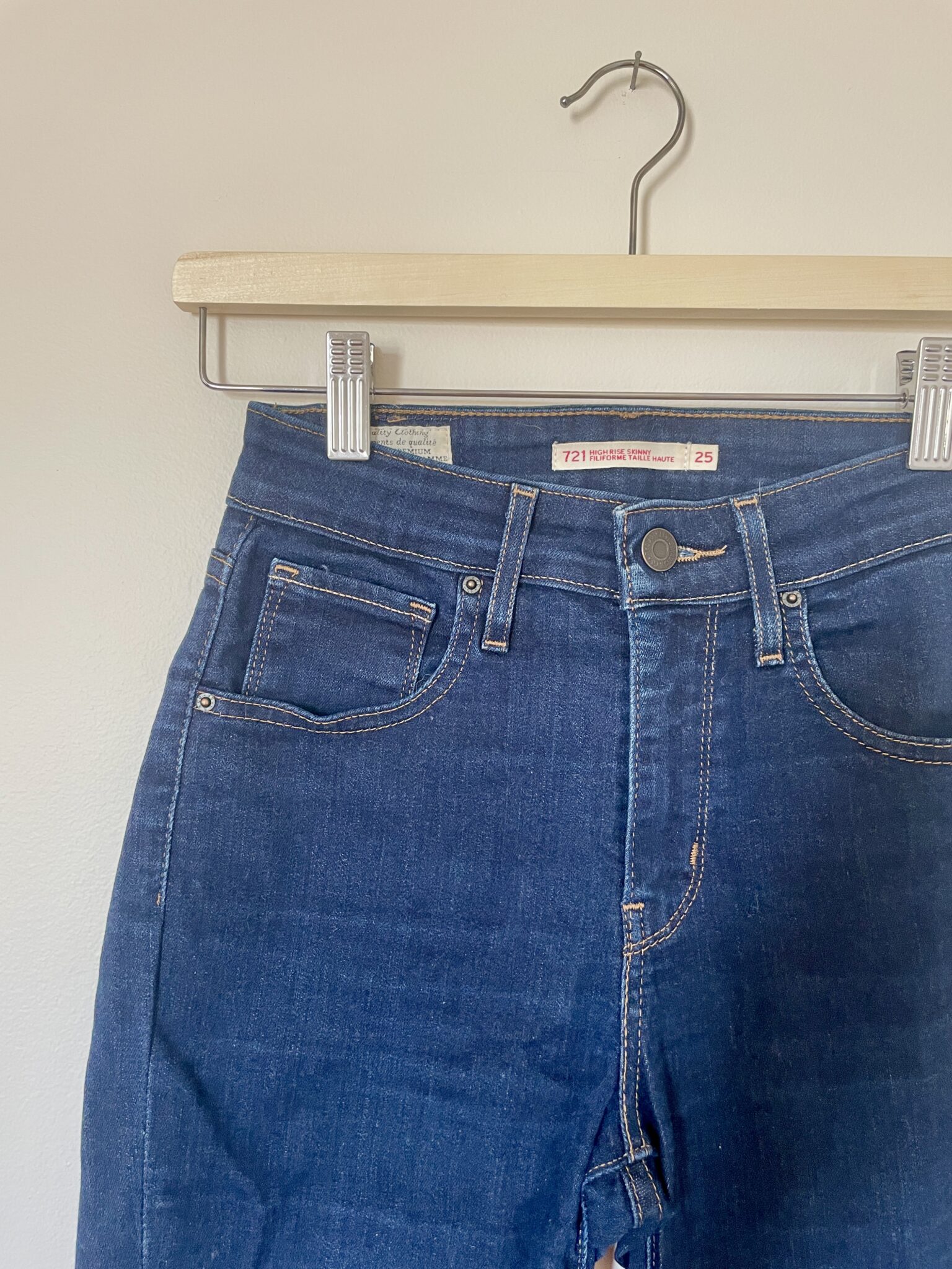 Image for Levi’s 721 bleu foncé