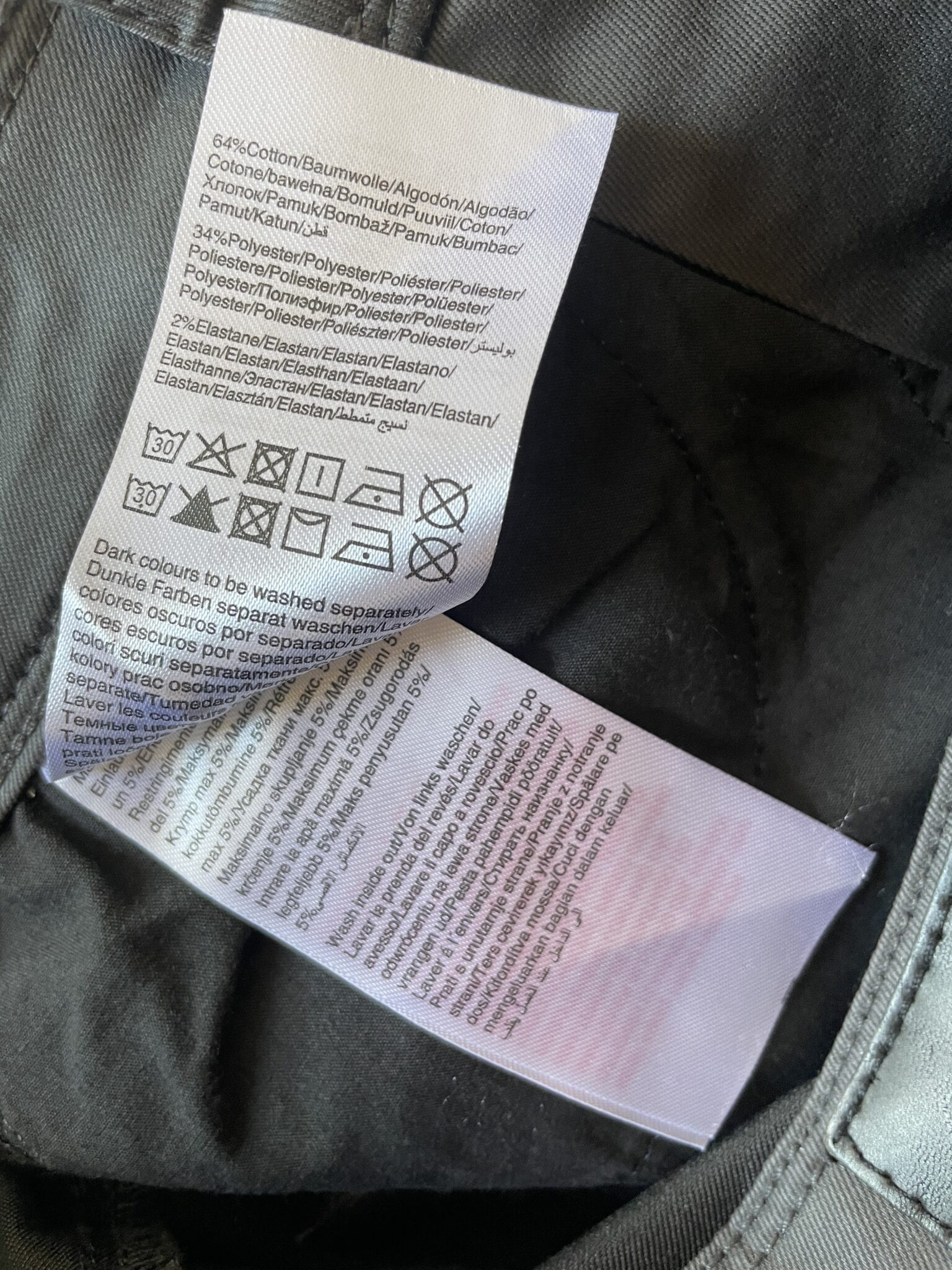 Image for Pantalons skinny gris pâle