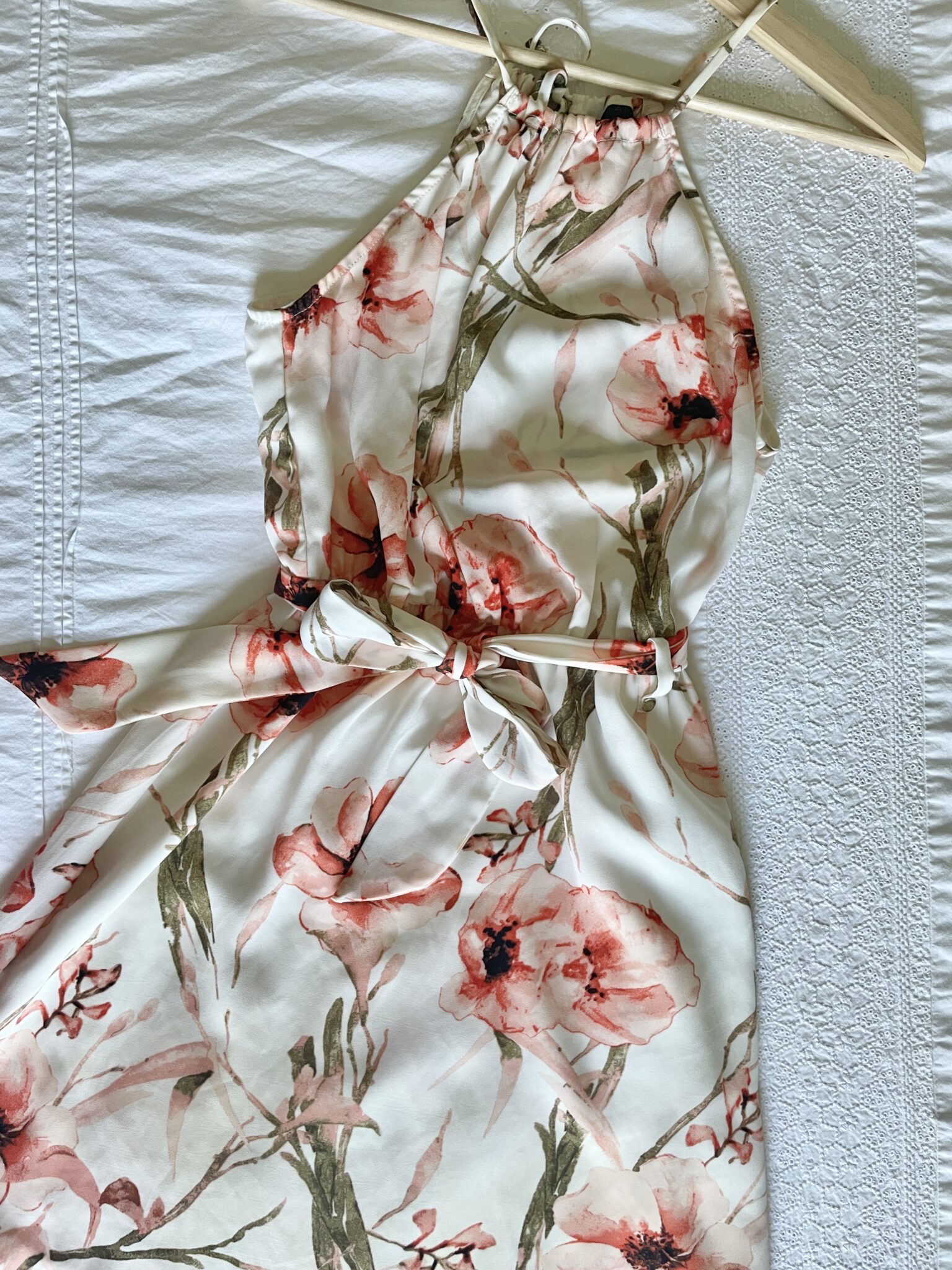 Featured image for Robe courte fleurie