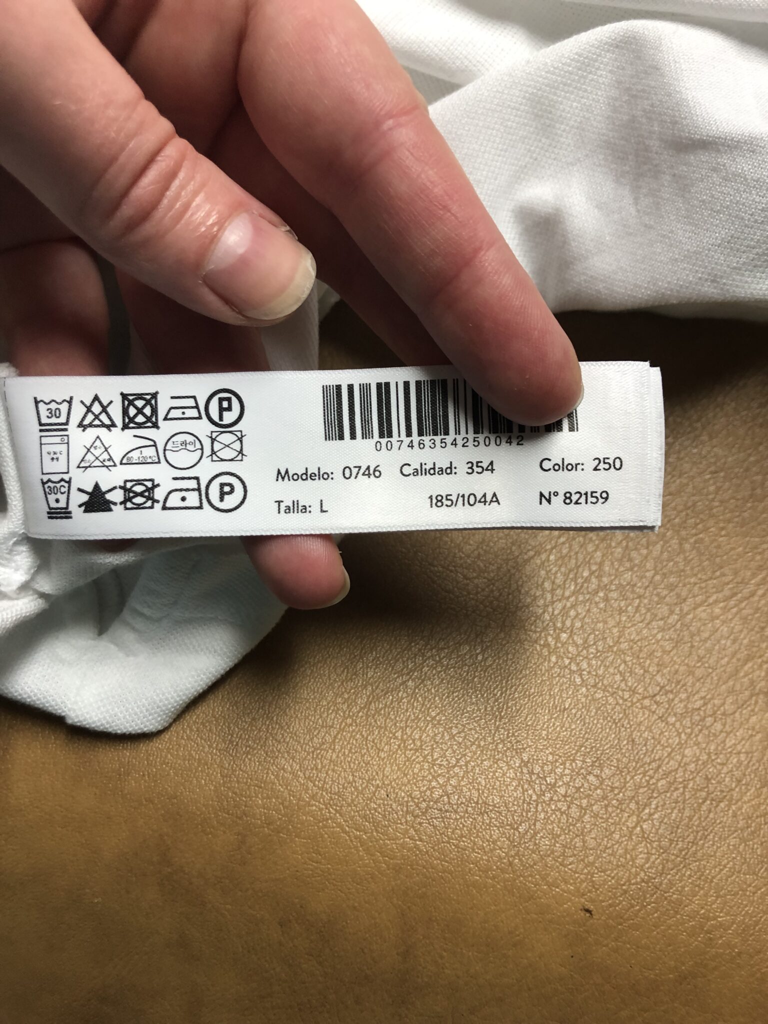 Image for Large; Magnifique polo tee-shirt en coton mercerisé Massimo Dutti