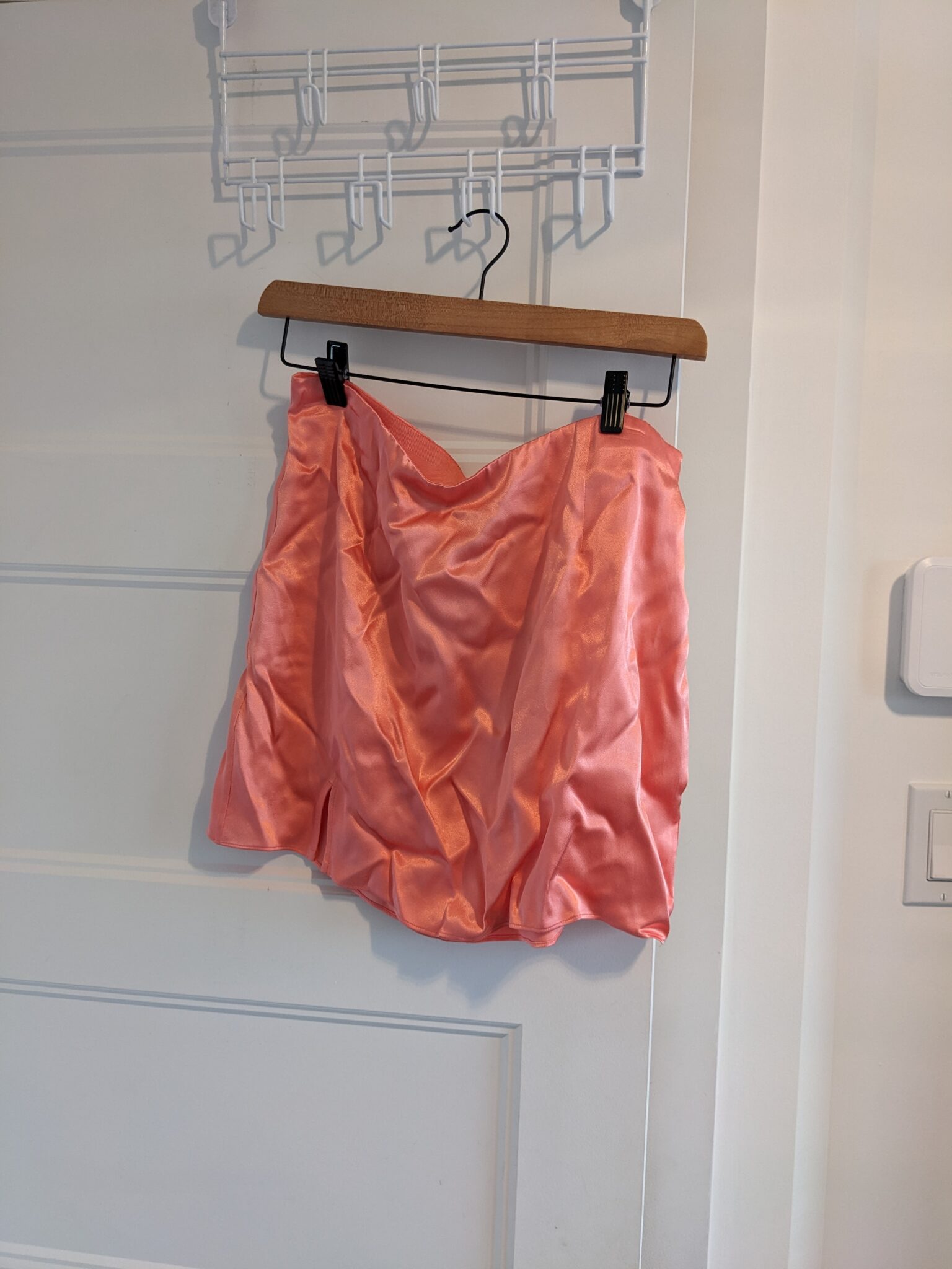 Image for Rails/Jupe en satin Sz M