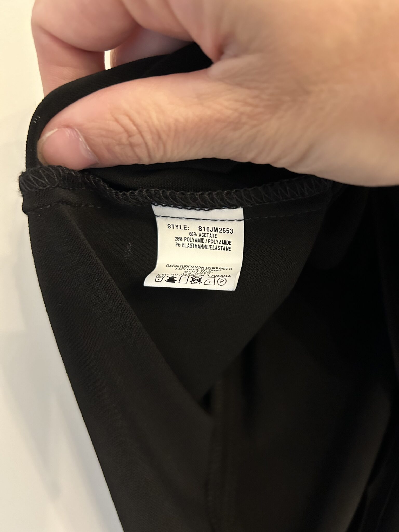 Image for Chic black camisole