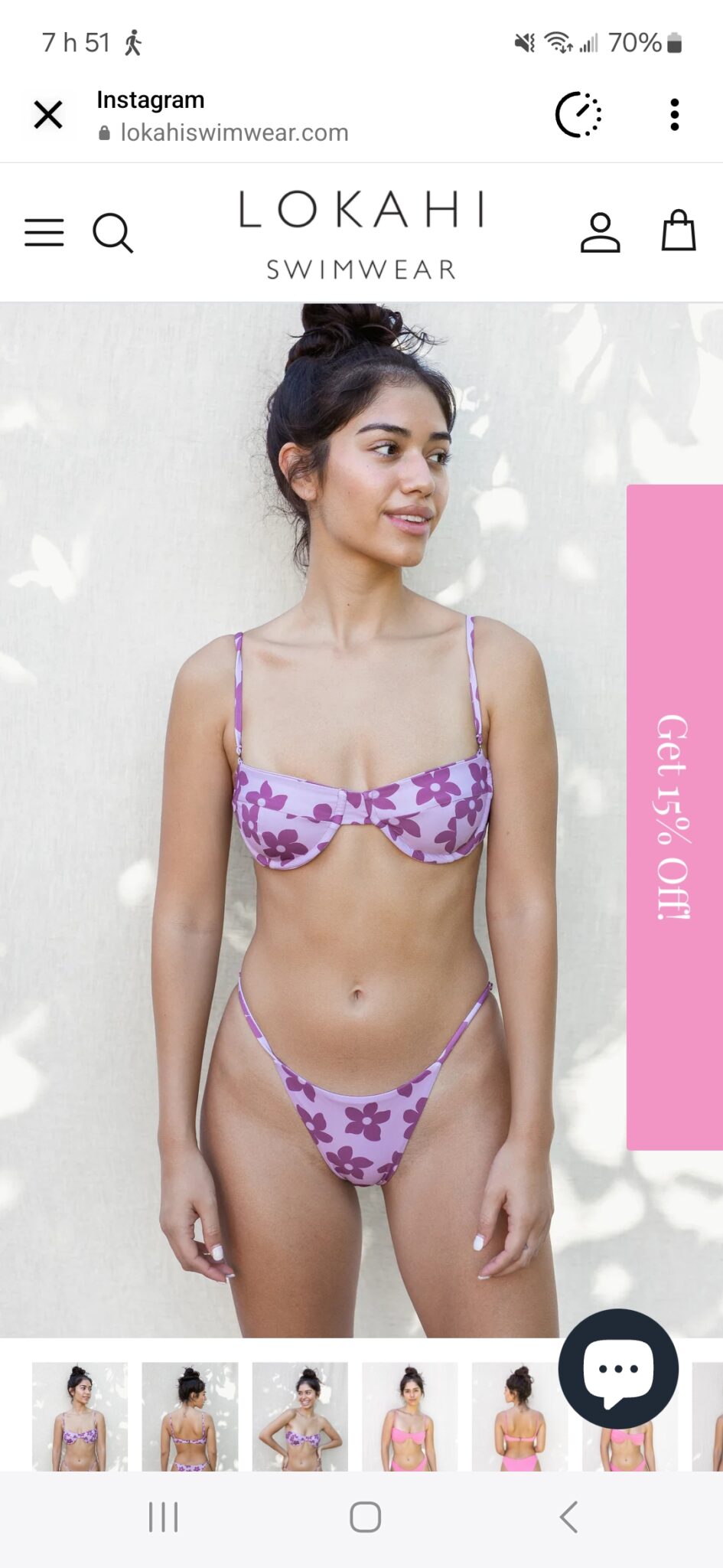 Image for Maillot grâce nectar de Lokahie swimwear