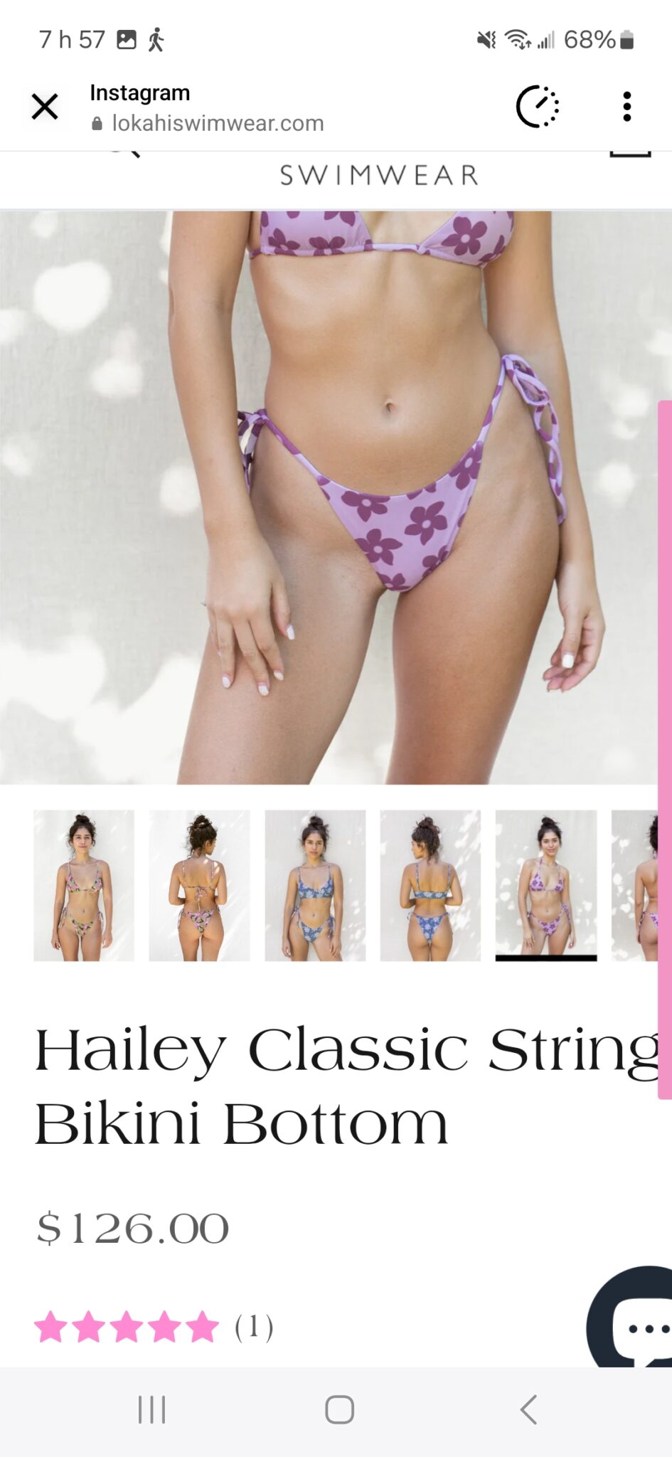 Image for Bas de maillot grape nectar lokahie