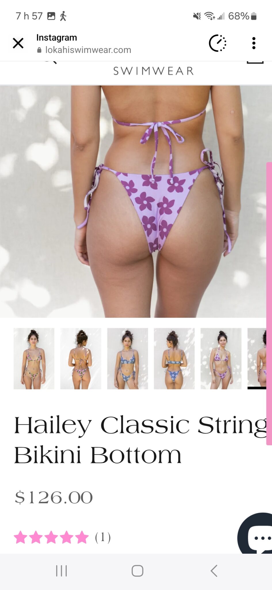 Image for Bas de maillot grape nectar lokahie