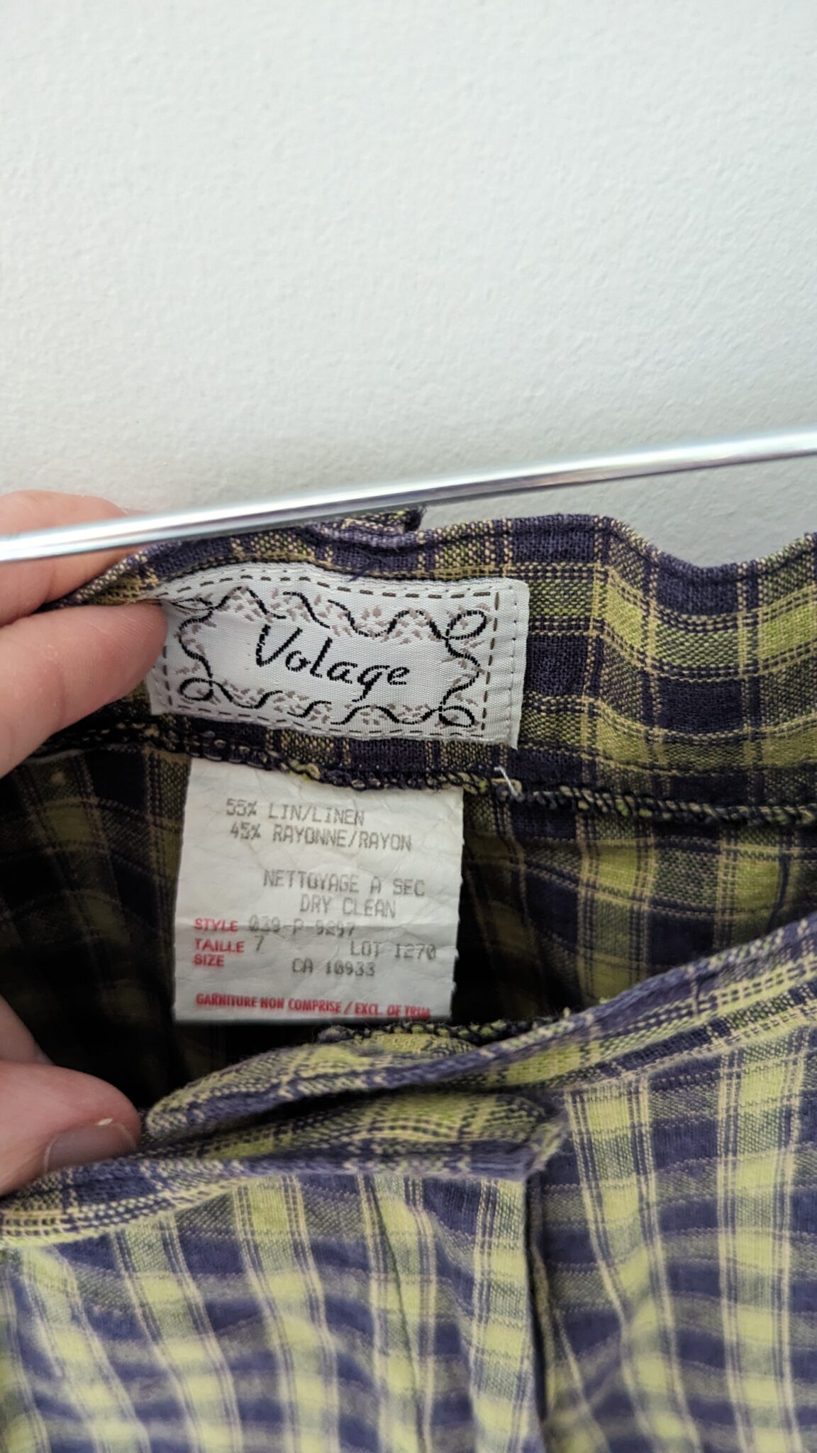 Image for Ensemble short chemise vintage