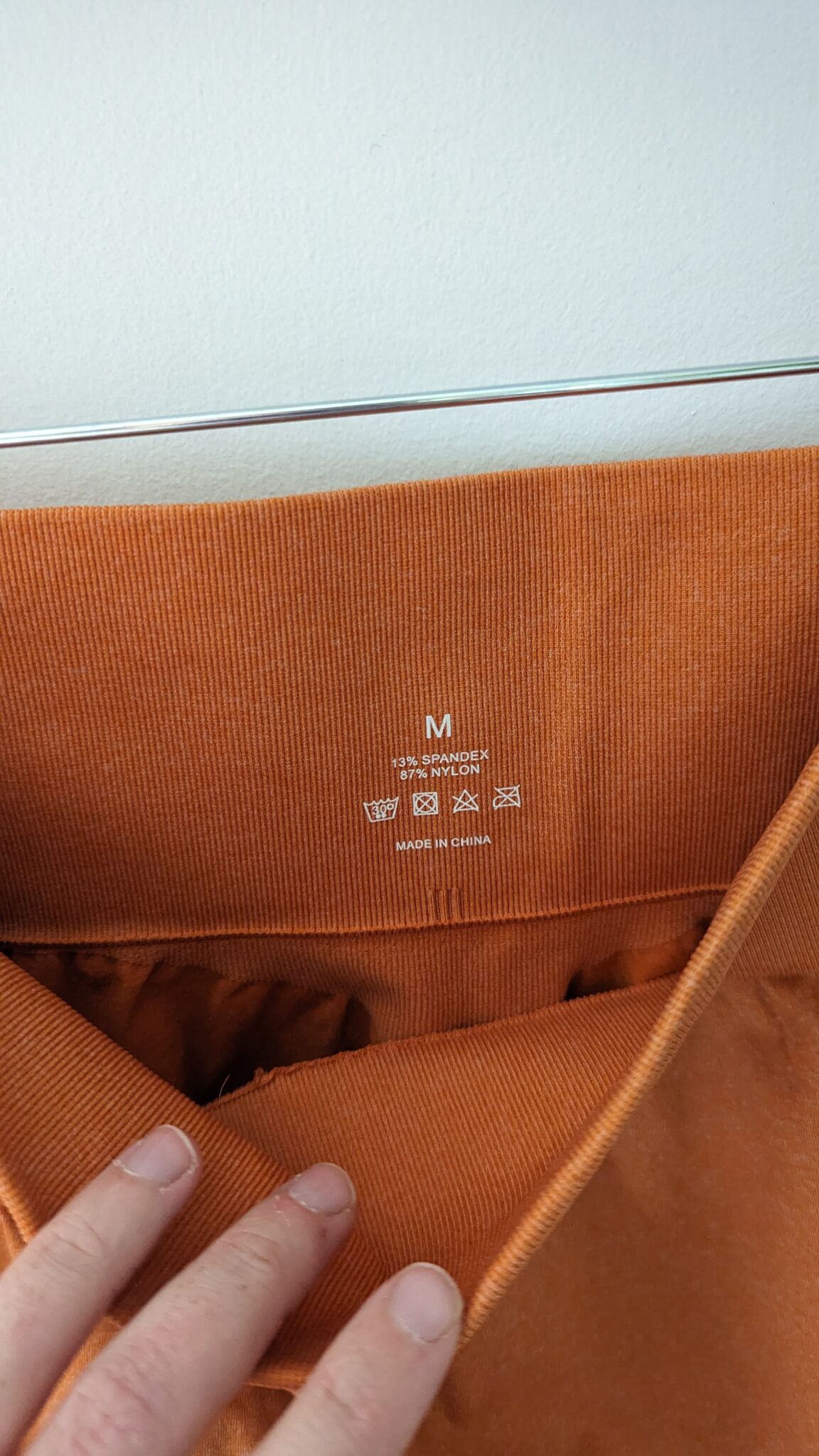 Image for Biker short orange