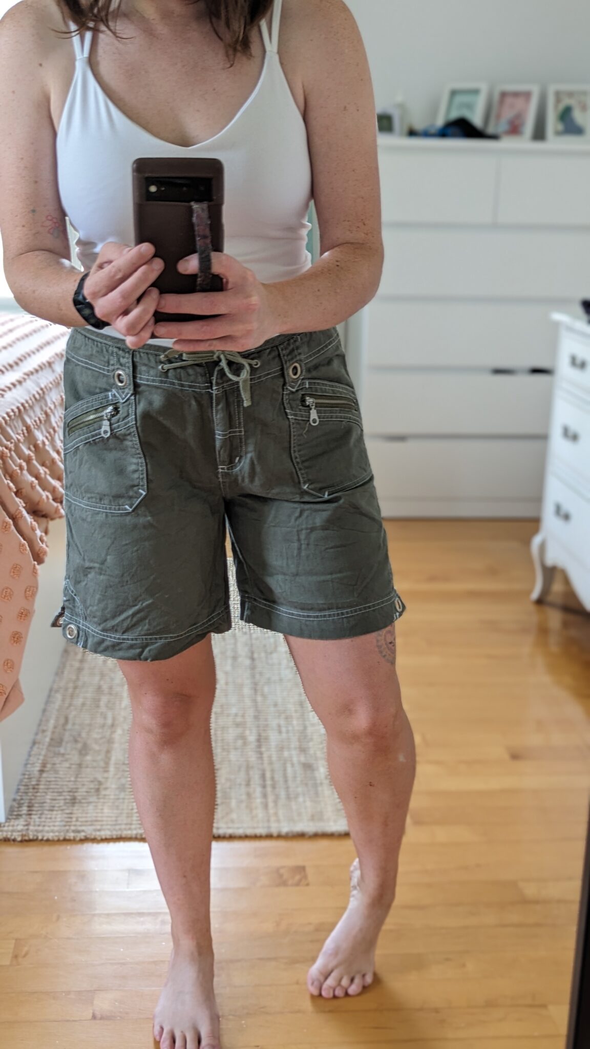 Image for Short verte style cargo