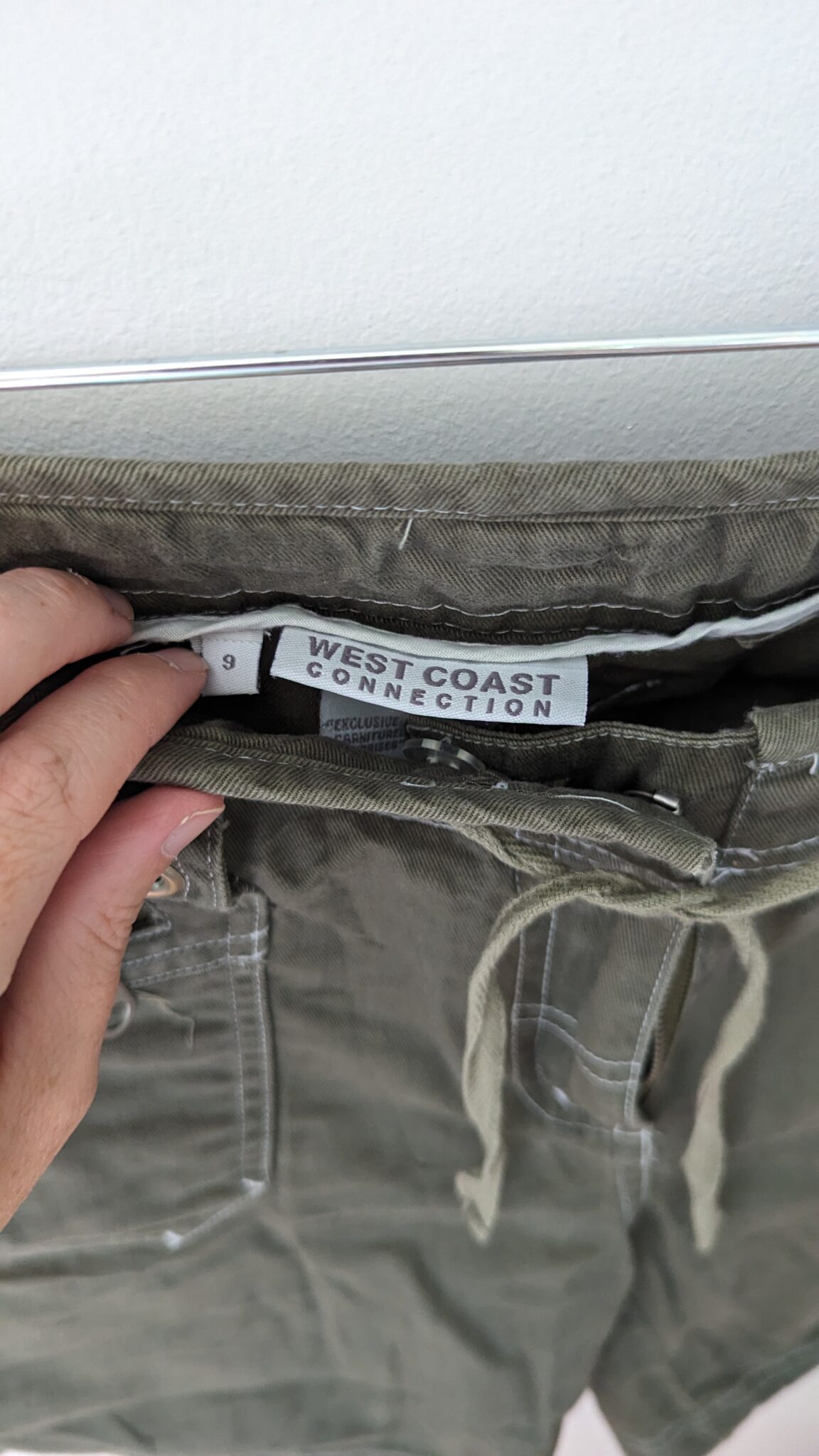 Image for Short verte style cargo