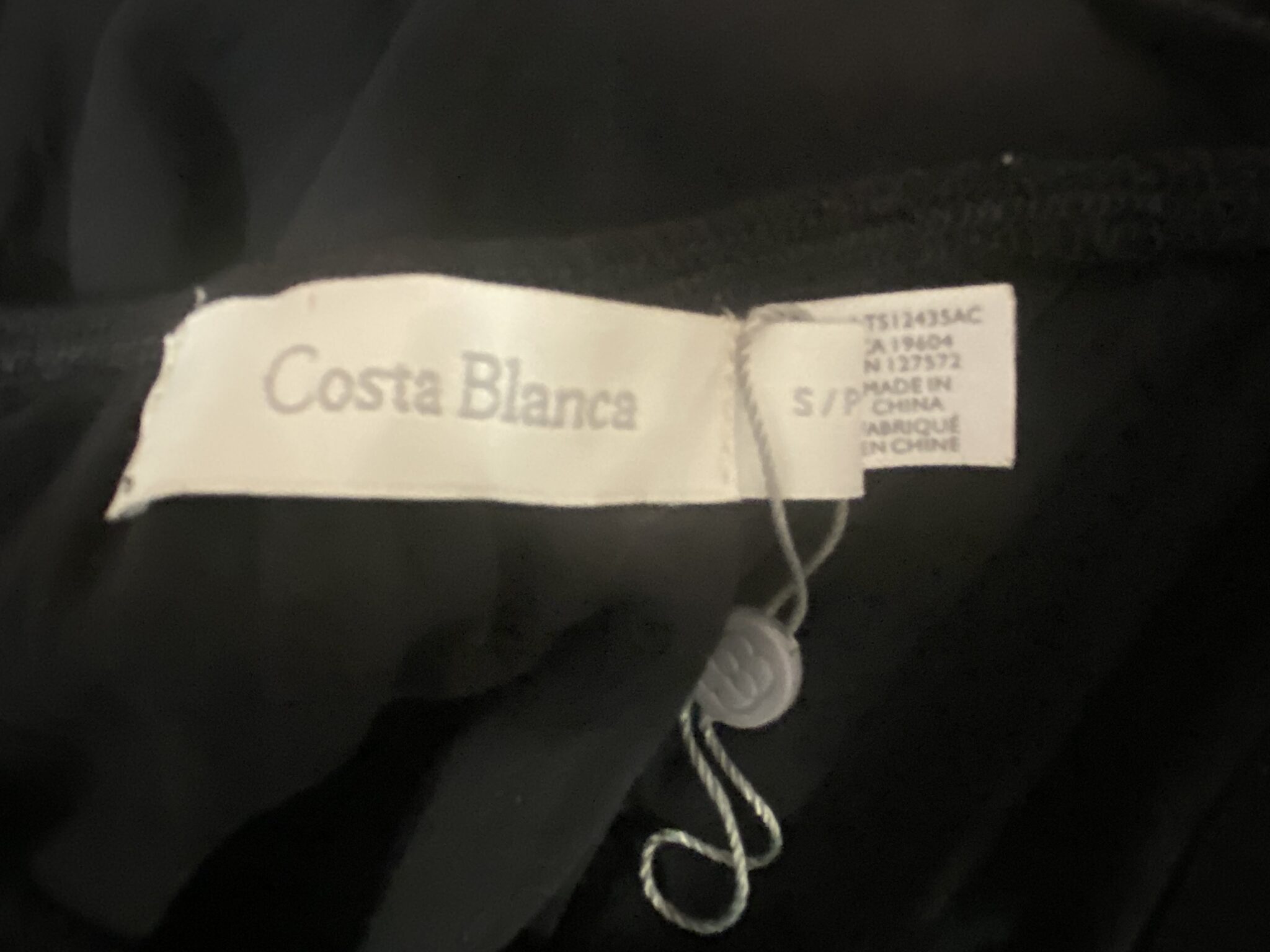 Image for Neuve, Petite robe noire d’été Costa Blanca