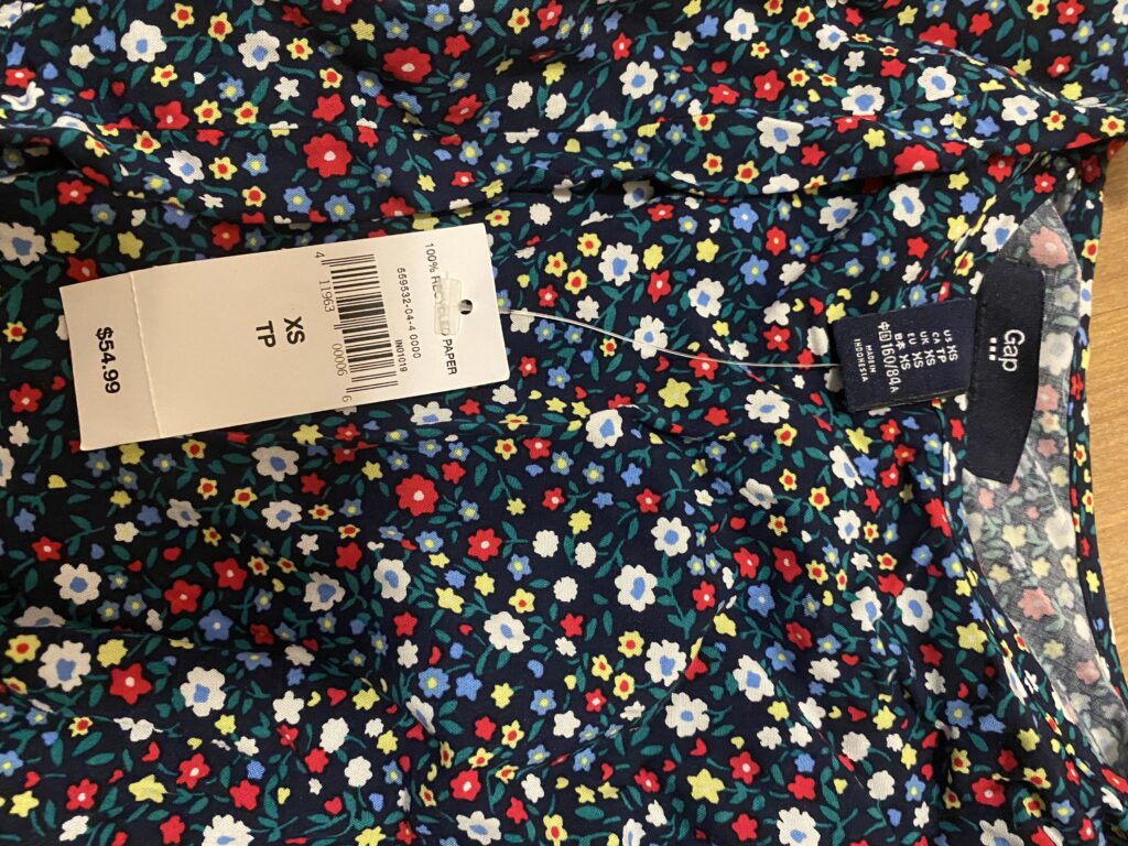 Image for New, Gap summer dress