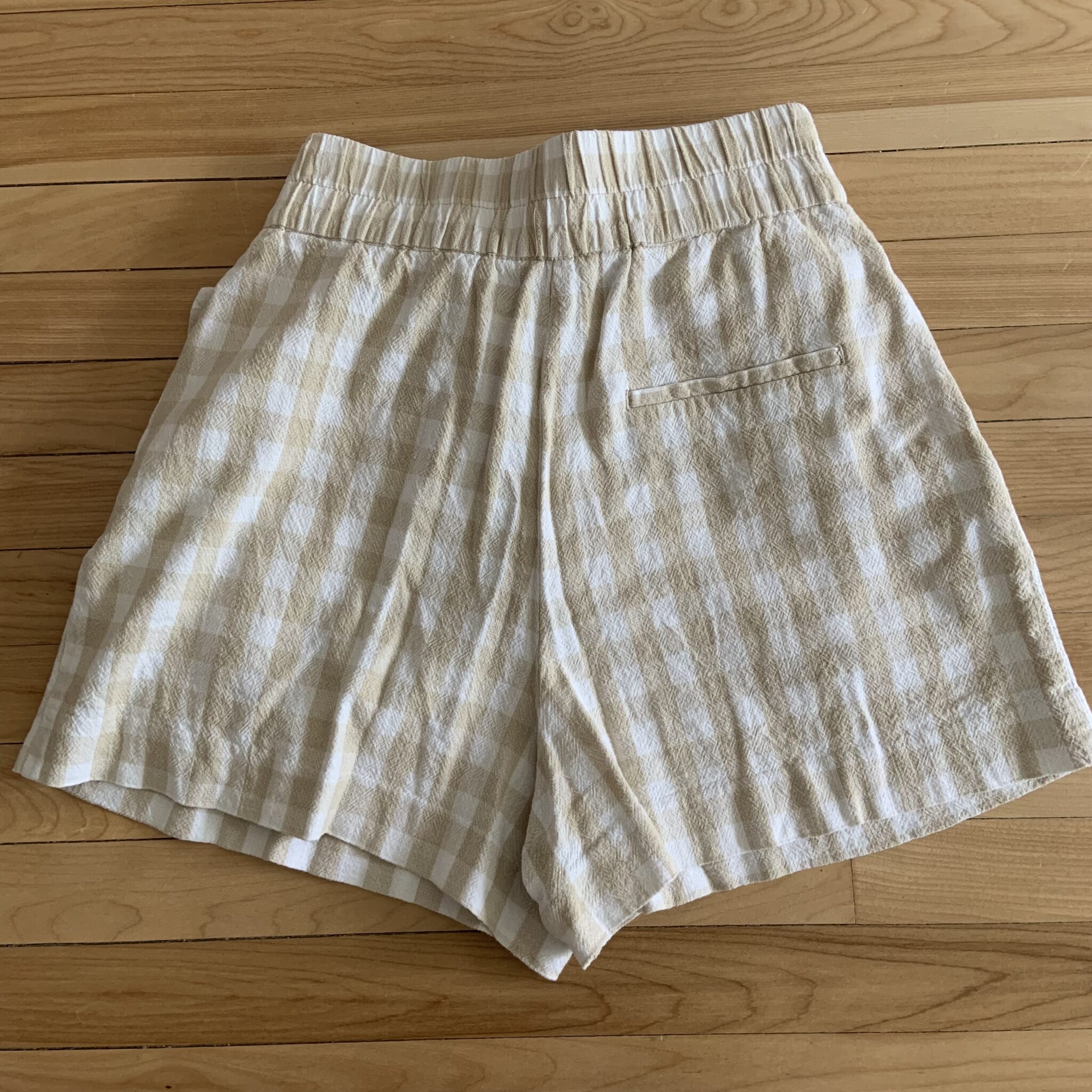 Image for Shorts vichy taille haute S Zara