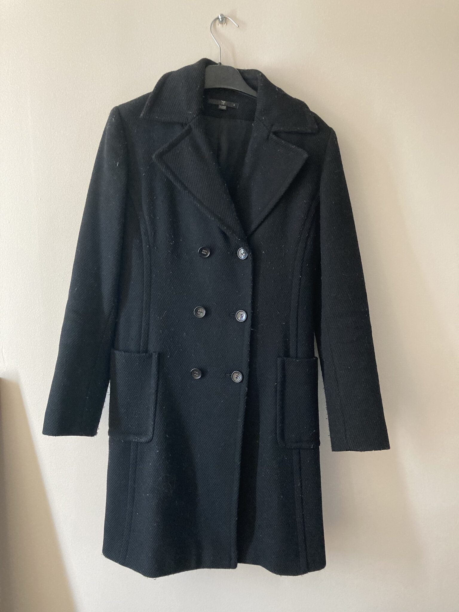 Featured image for Manteau 80% laine taille 2 Teenflo