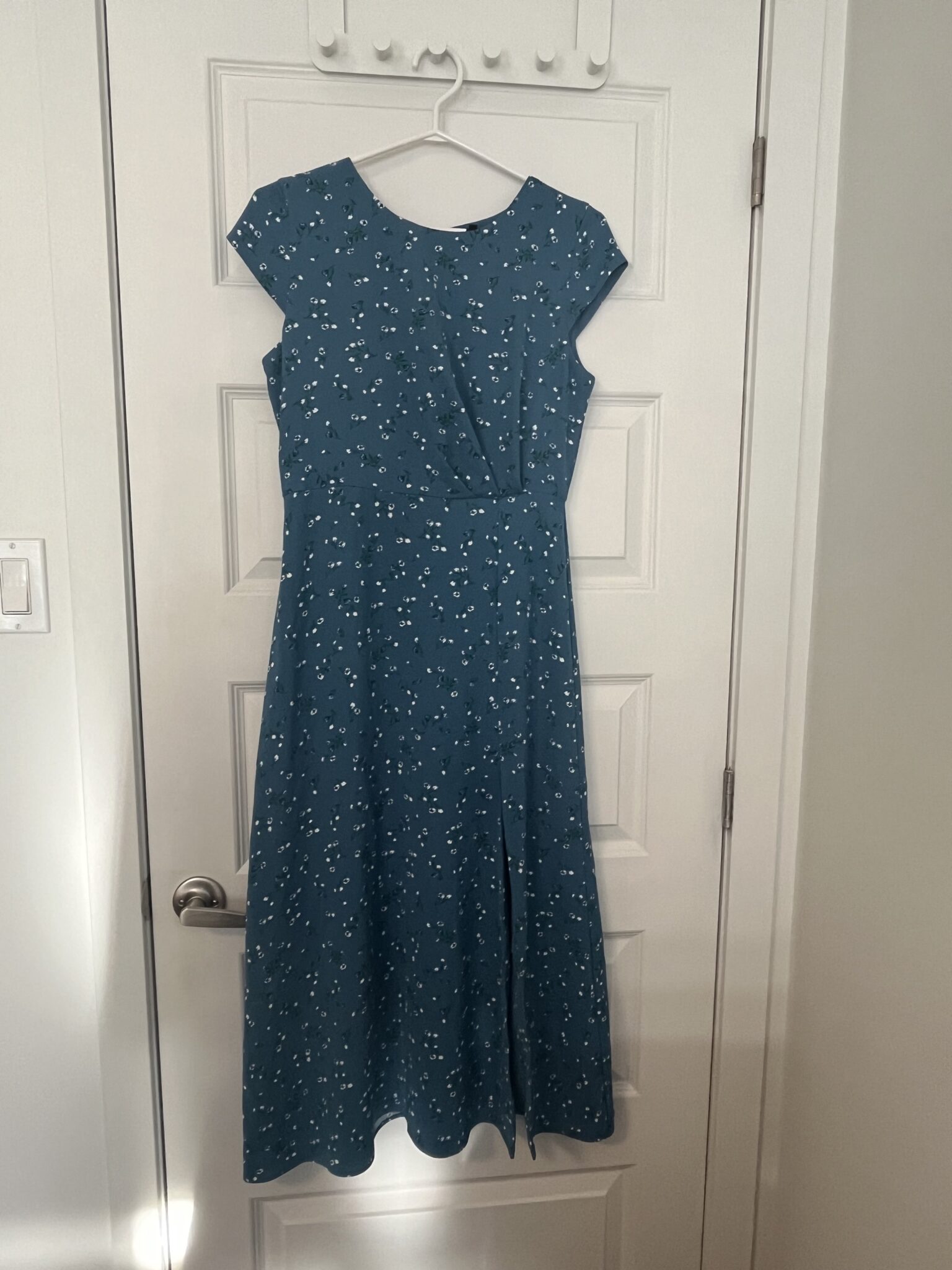 Featured image for Robe neuve fleurie bleue RW et Co