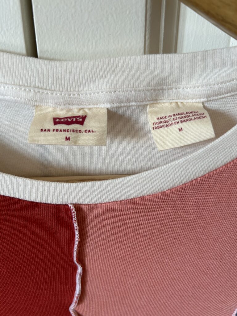 Image for T-shirt coloré court Levis