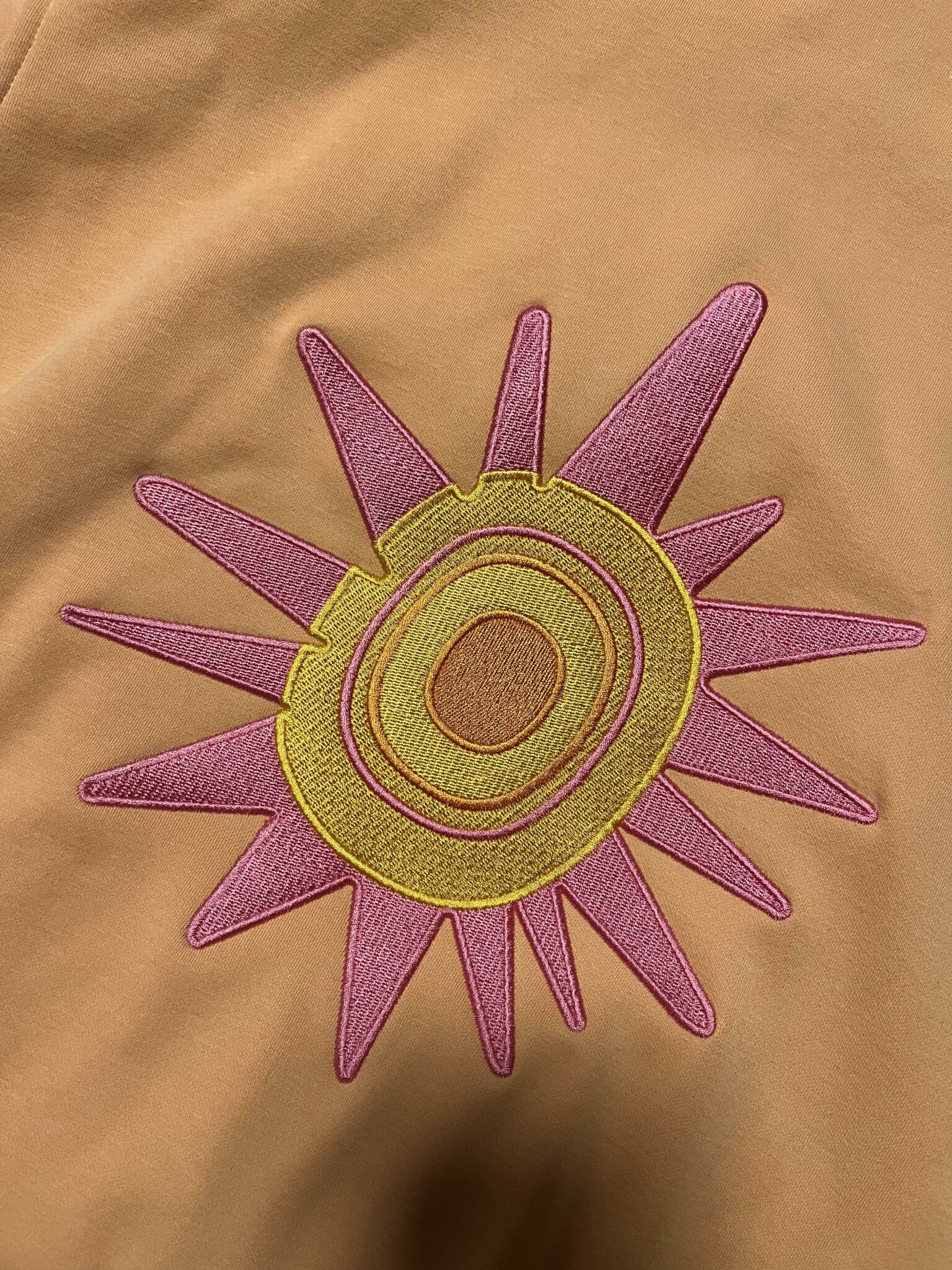 Image for Hoodie pêche Burning Sun Le Cartel
