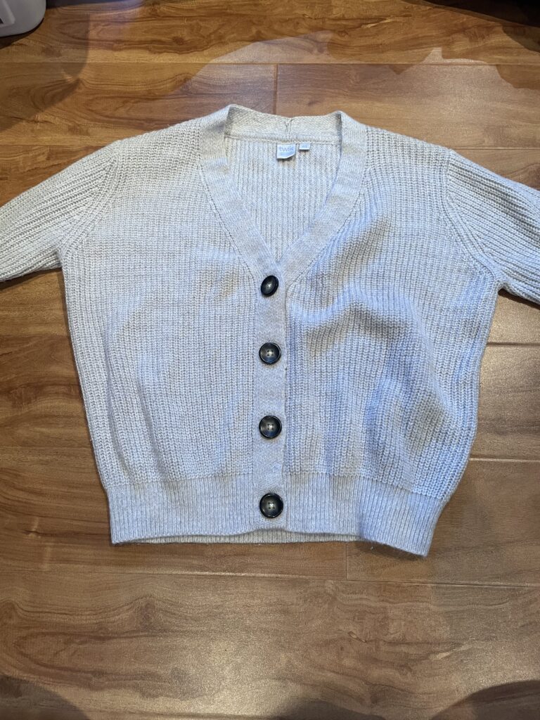 Featured image for Twik grey cardigan