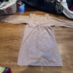 Featured thumbnail for Long-sleeved checked dress