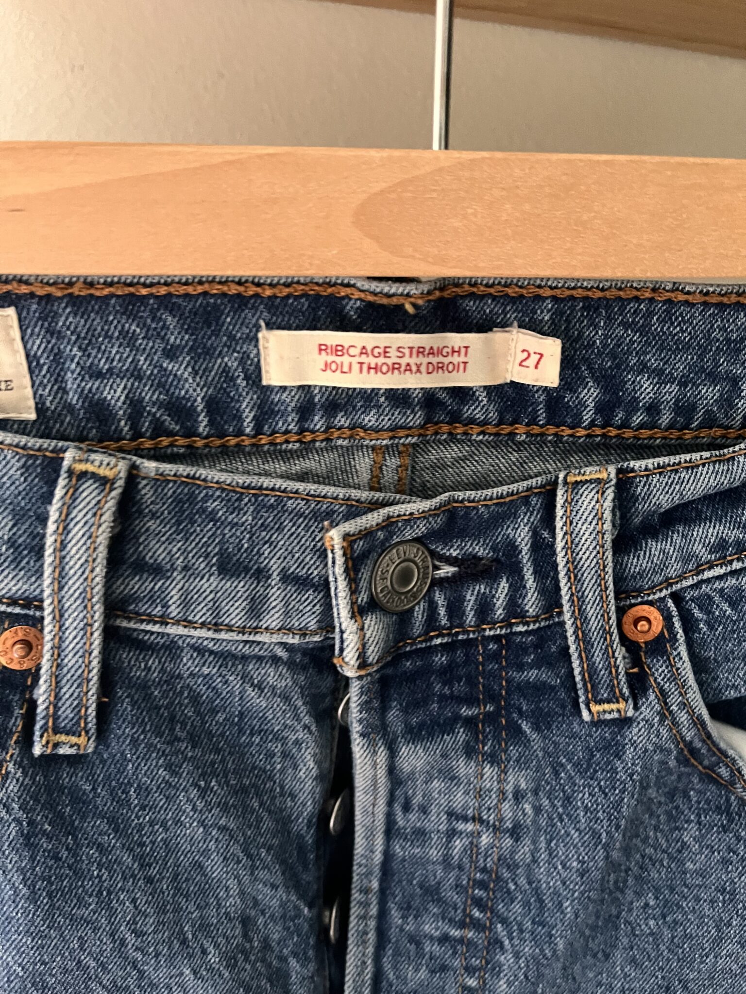 Image for Levis ribcage droit
