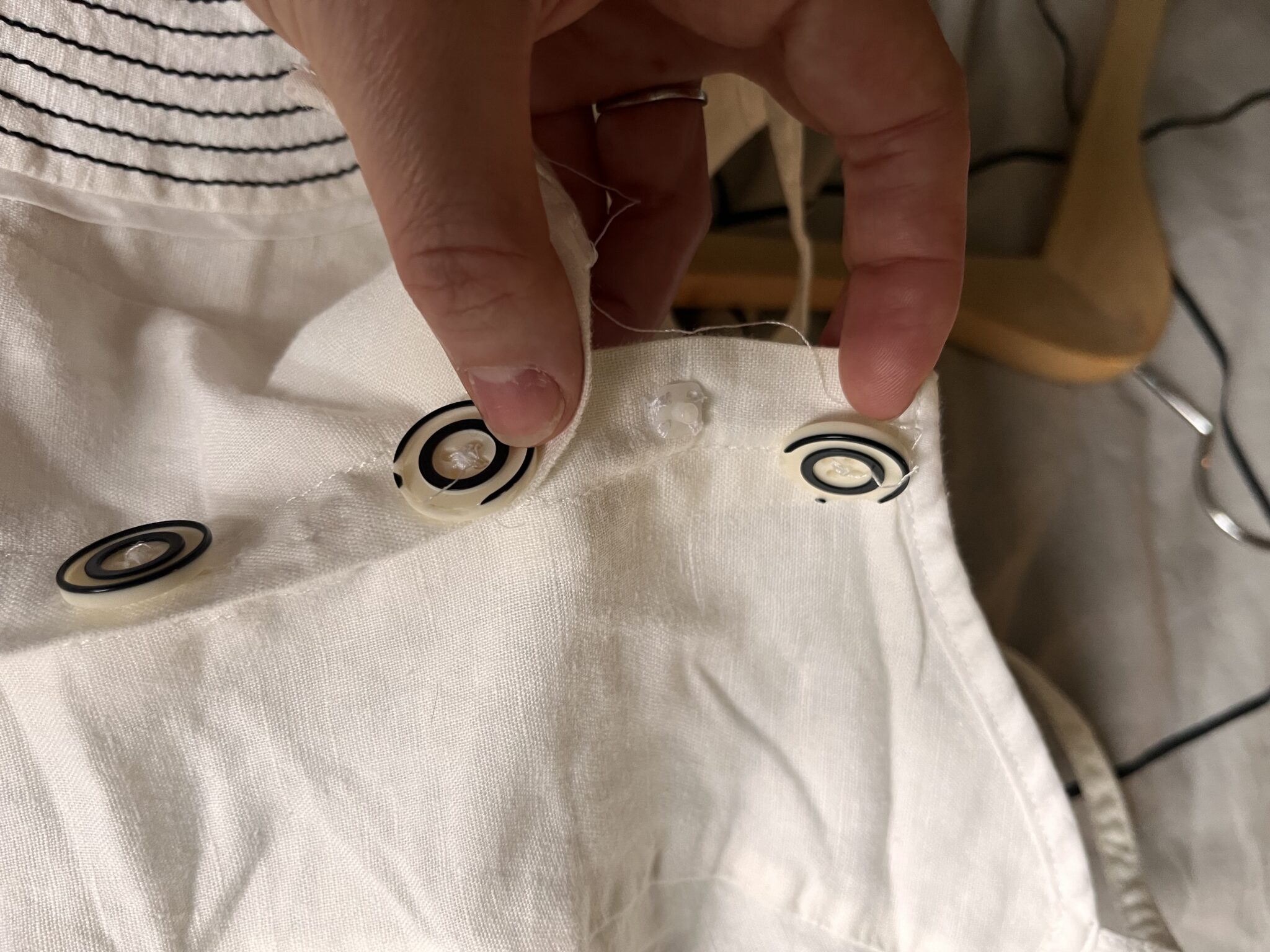 Image for Robe vintage lin