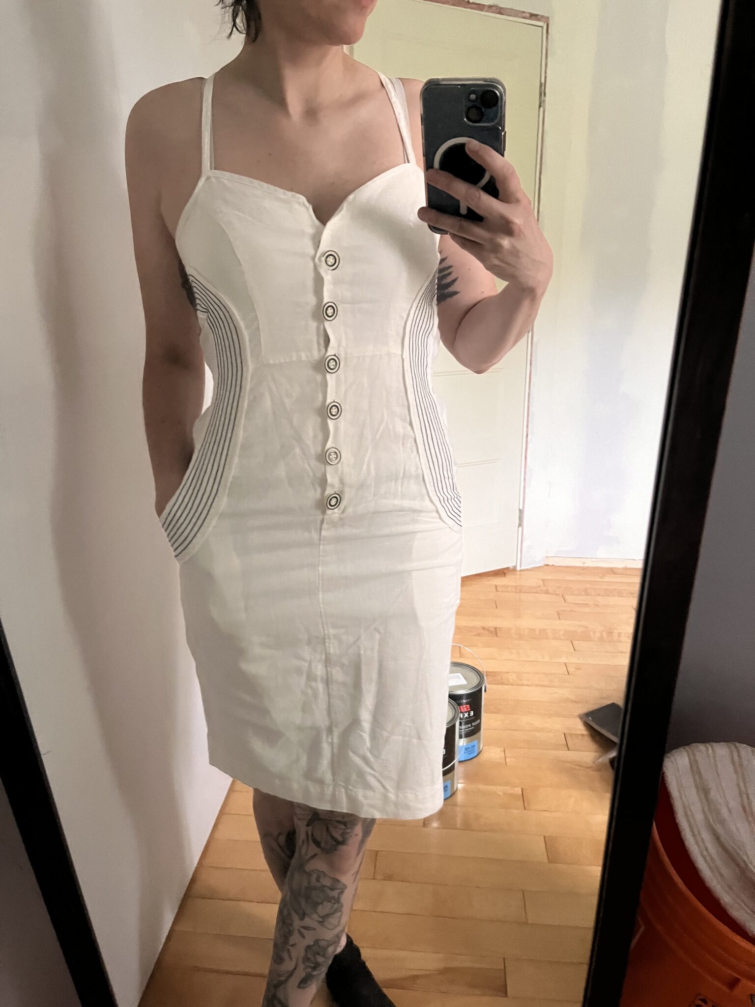 Image for Robe vintage lin