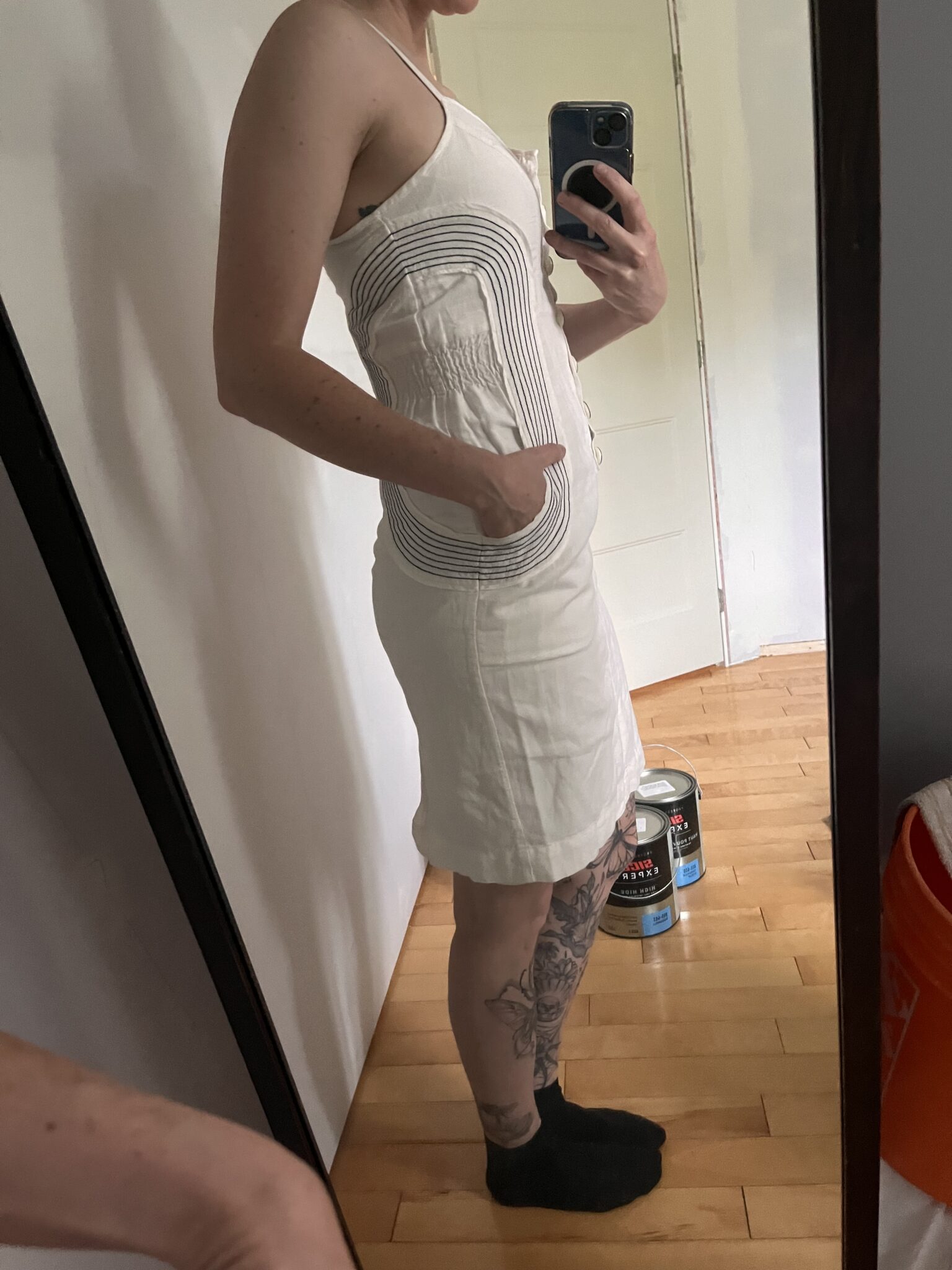 Image for Robe vintage lin