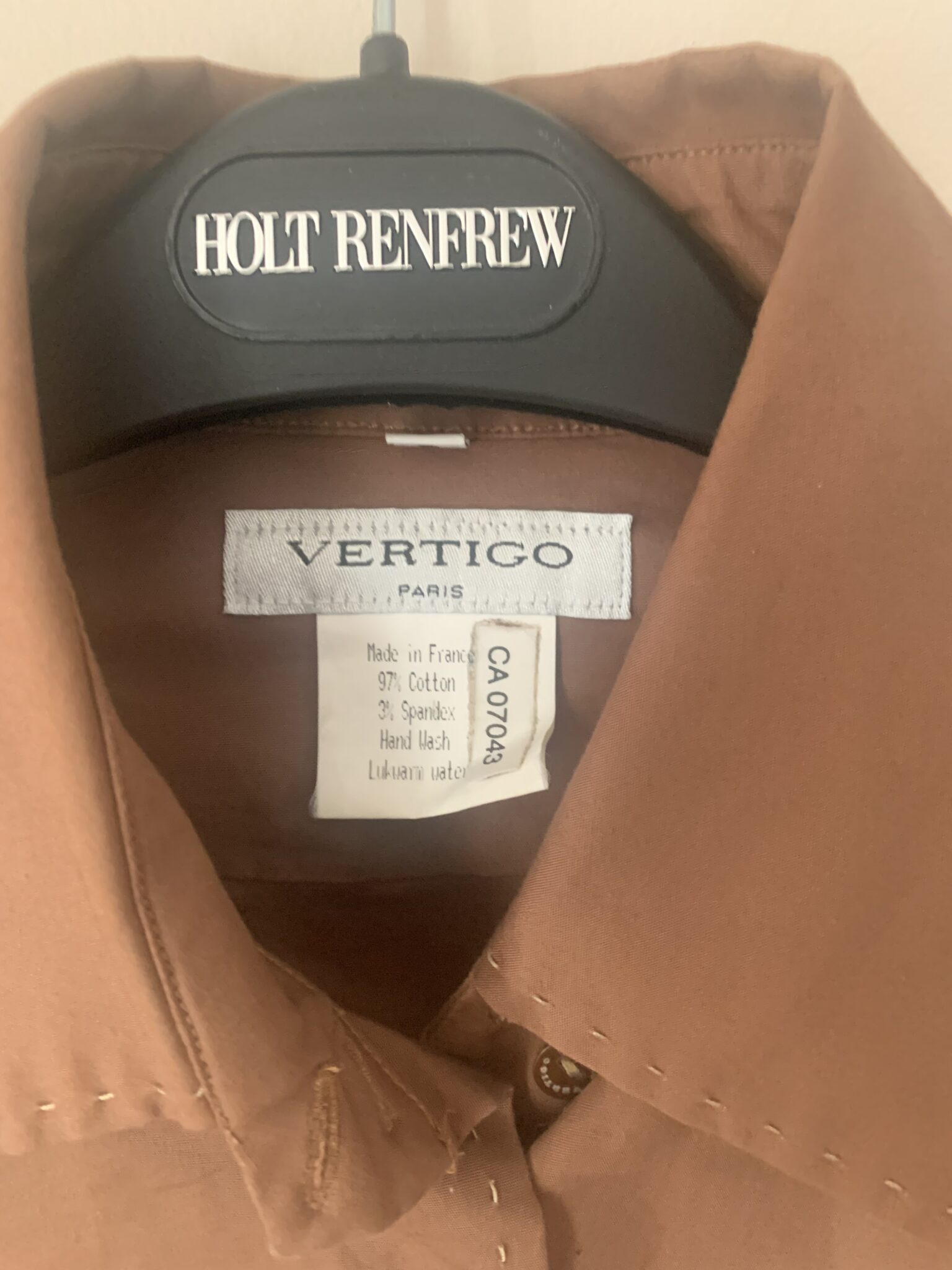 Image for Chemise Vertigo taille small