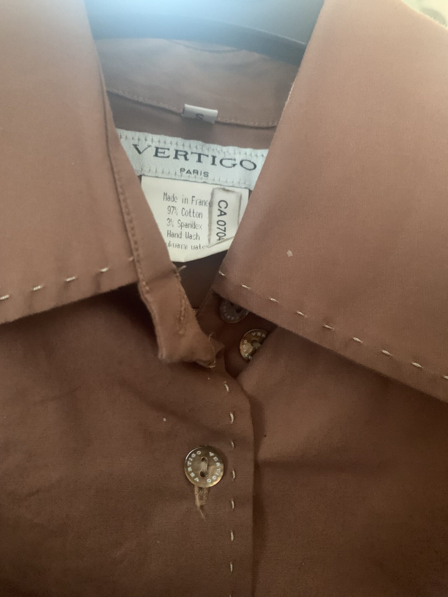 Image for Chemise Vertigo taille small