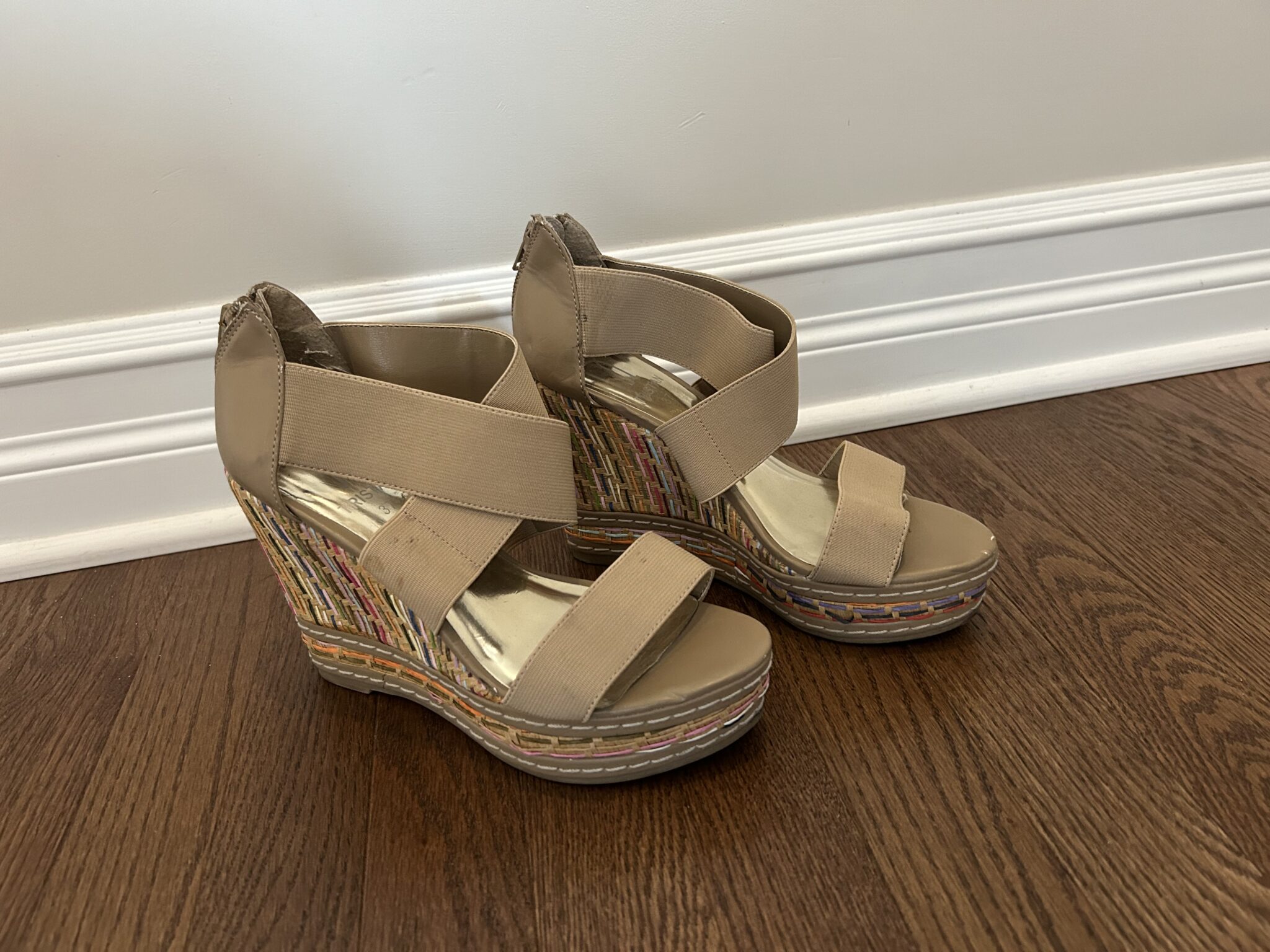 Image for Sandales hautes multicolores