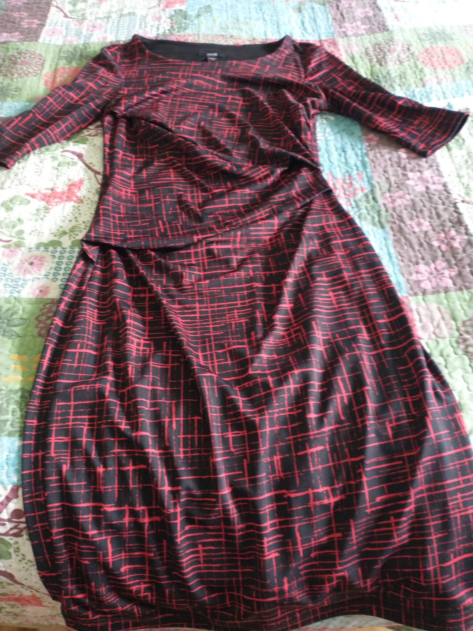 Featured image for Black and red dress