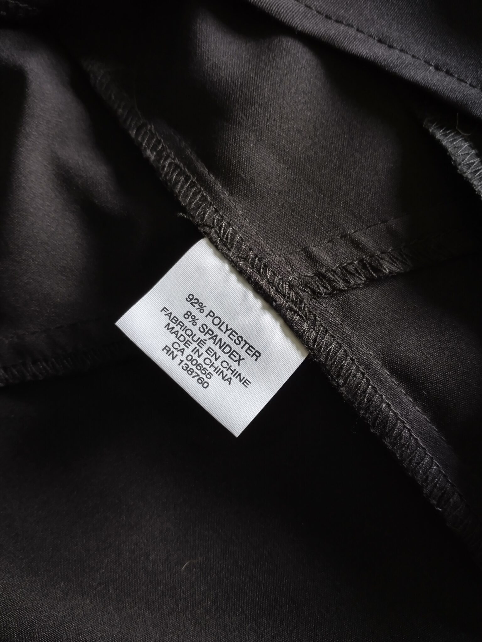 Image for Black jacket with zips