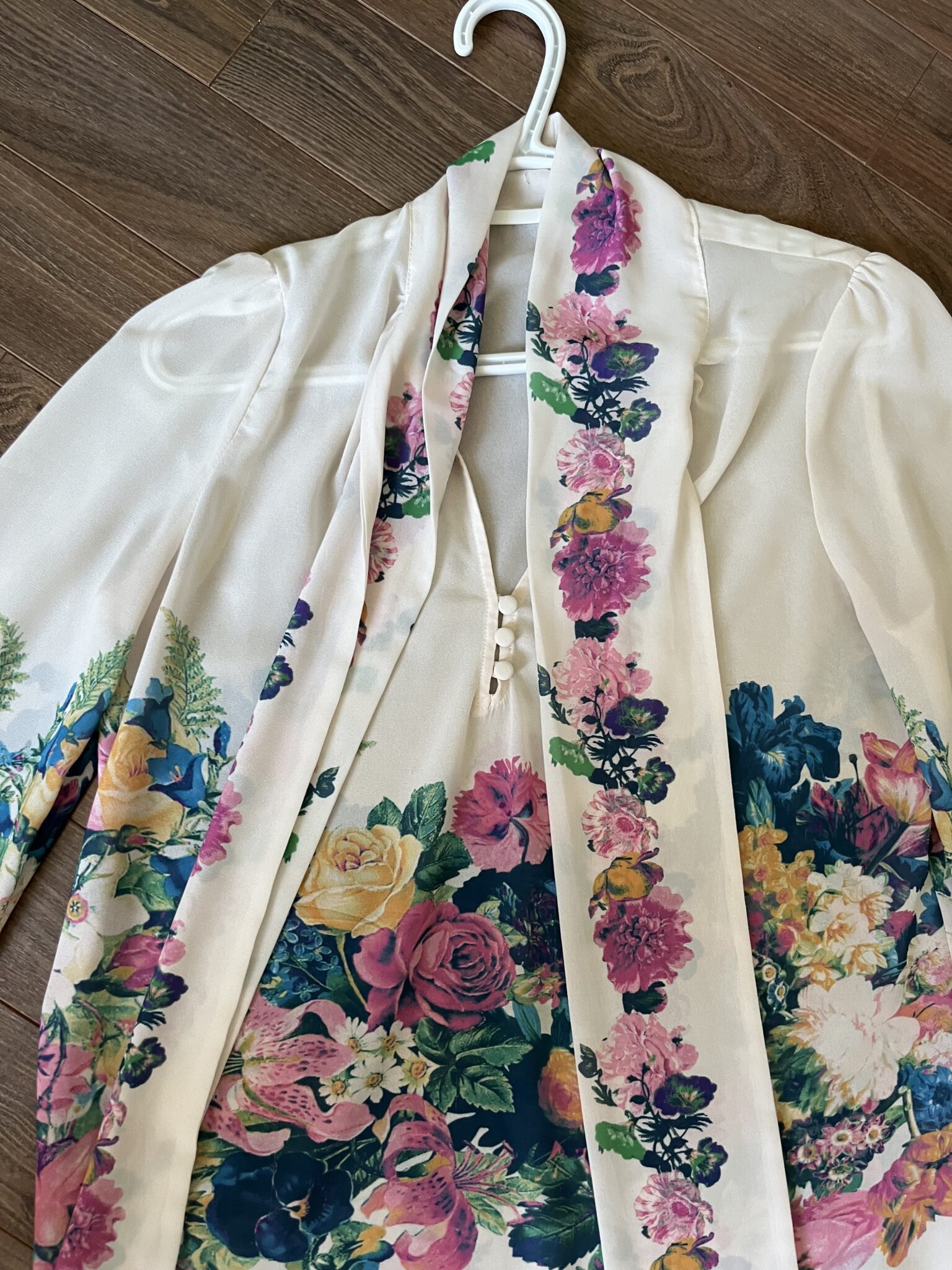 Image for Chemise avec ruban au cou