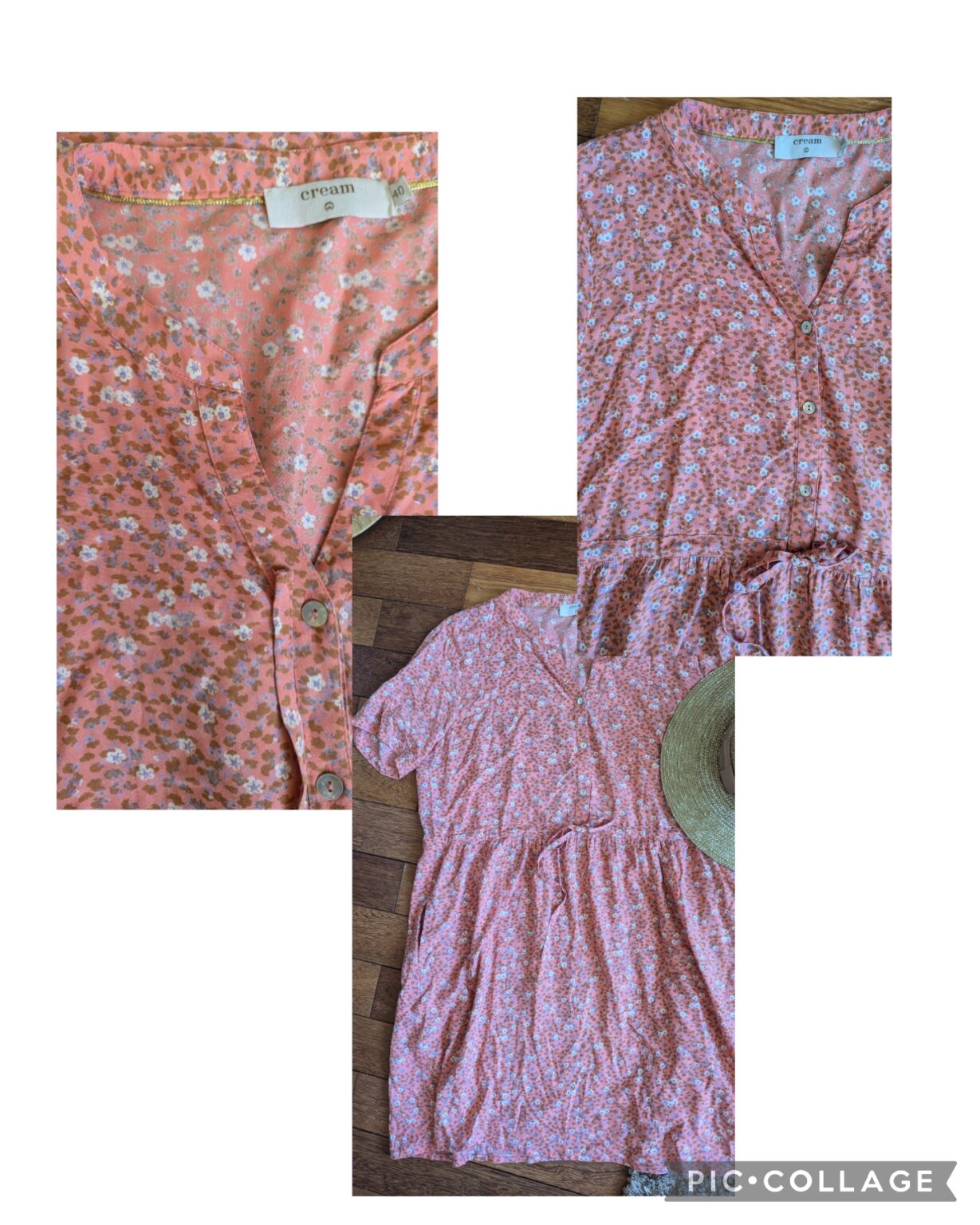 Featured image for Cream - floral dress