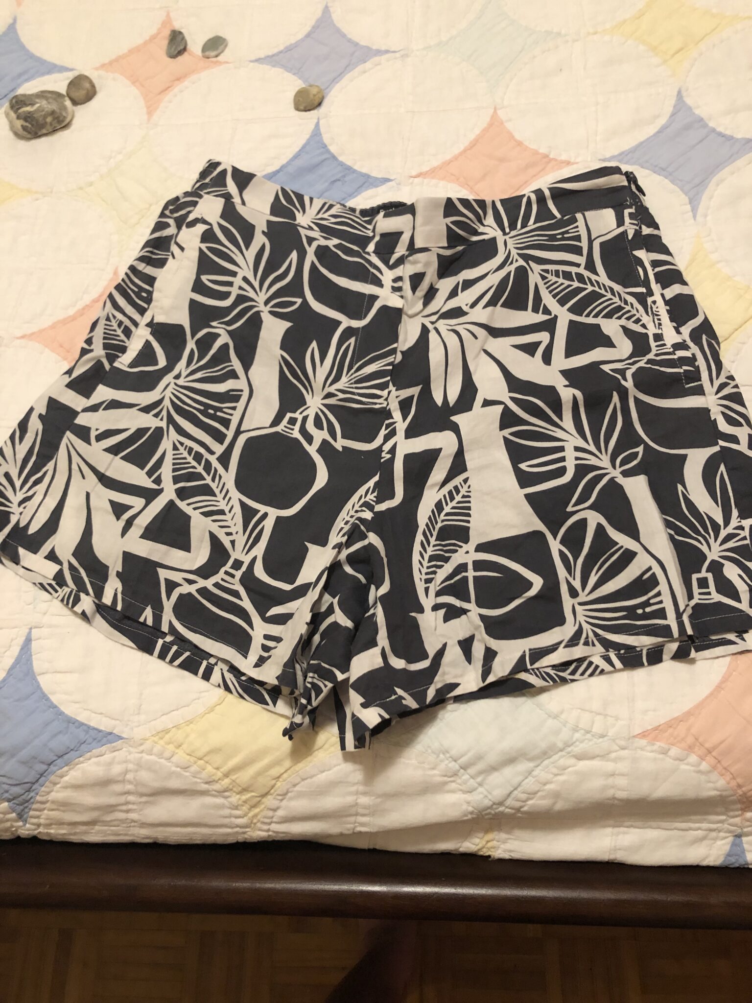Featured image for Vente!! Gris-bleu, short 💯 coton bio, 10ans Frank et Oak