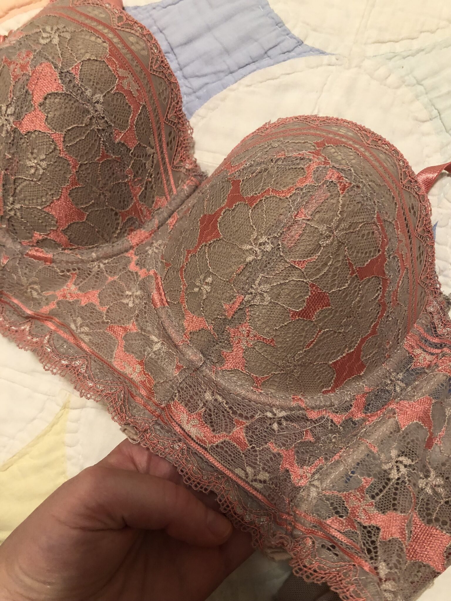 Featured image for Brassière bustier en dentelle 🌺 32 c/d - 34 b/c - 36a/b