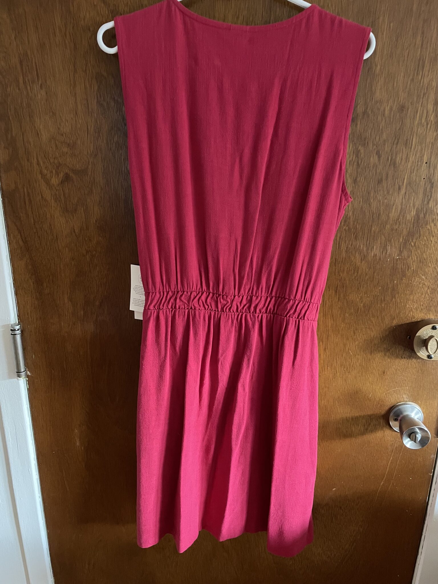 Image for * Neuve* Robe framboise designer montréalaise Annie 50
