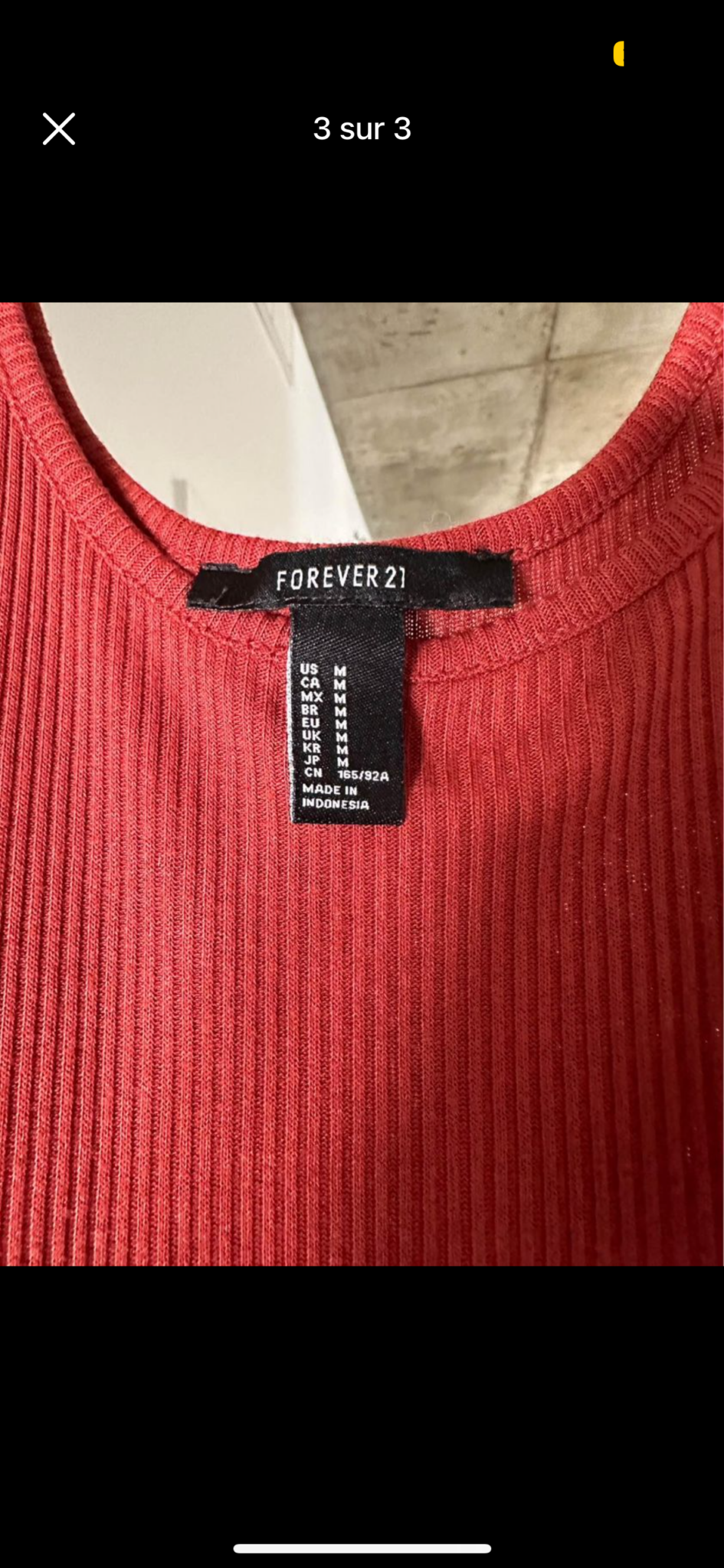 Image for Robe d'été / Summer dress forever 21 - Medium size